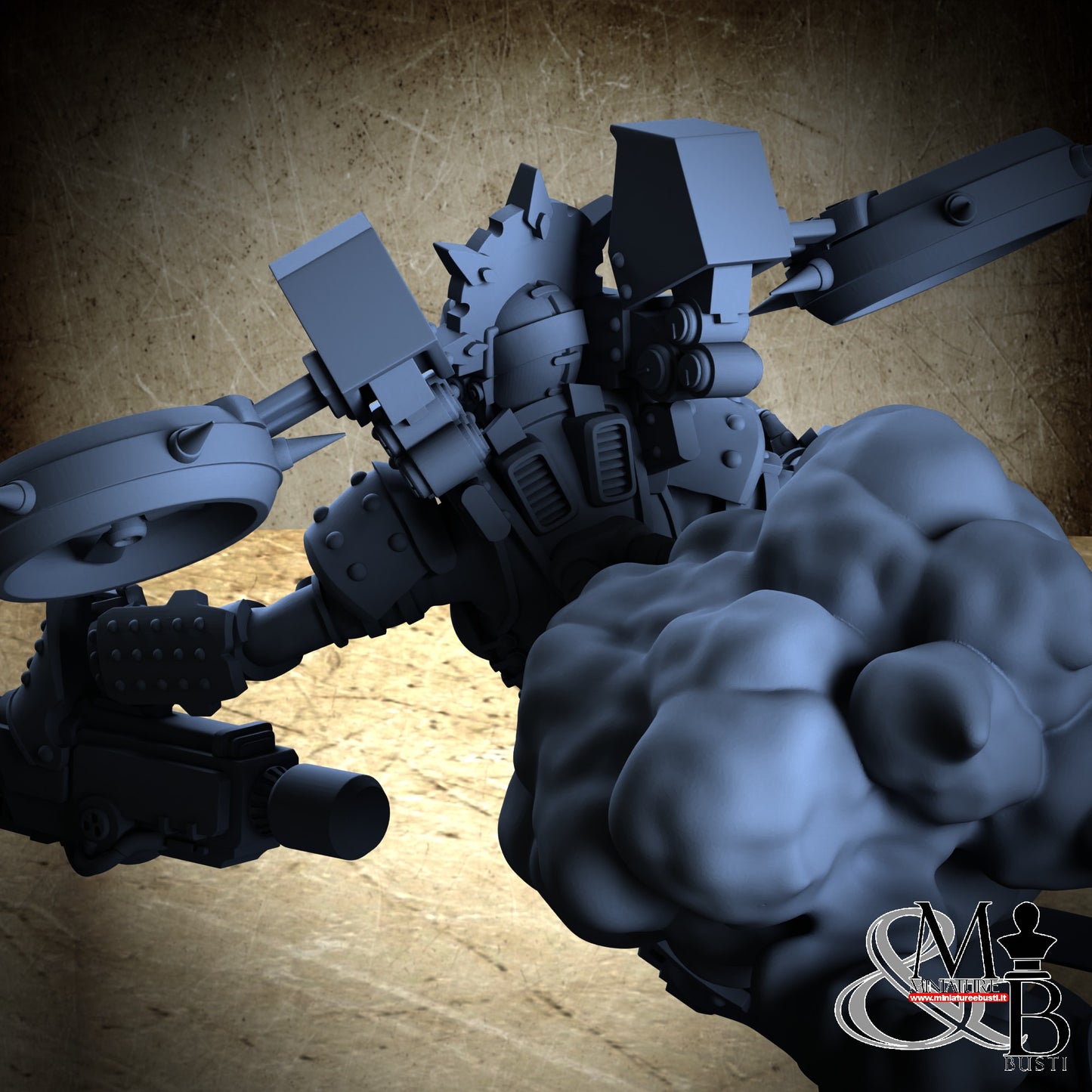 Arderite Valkyries - Cannon Diorama Base