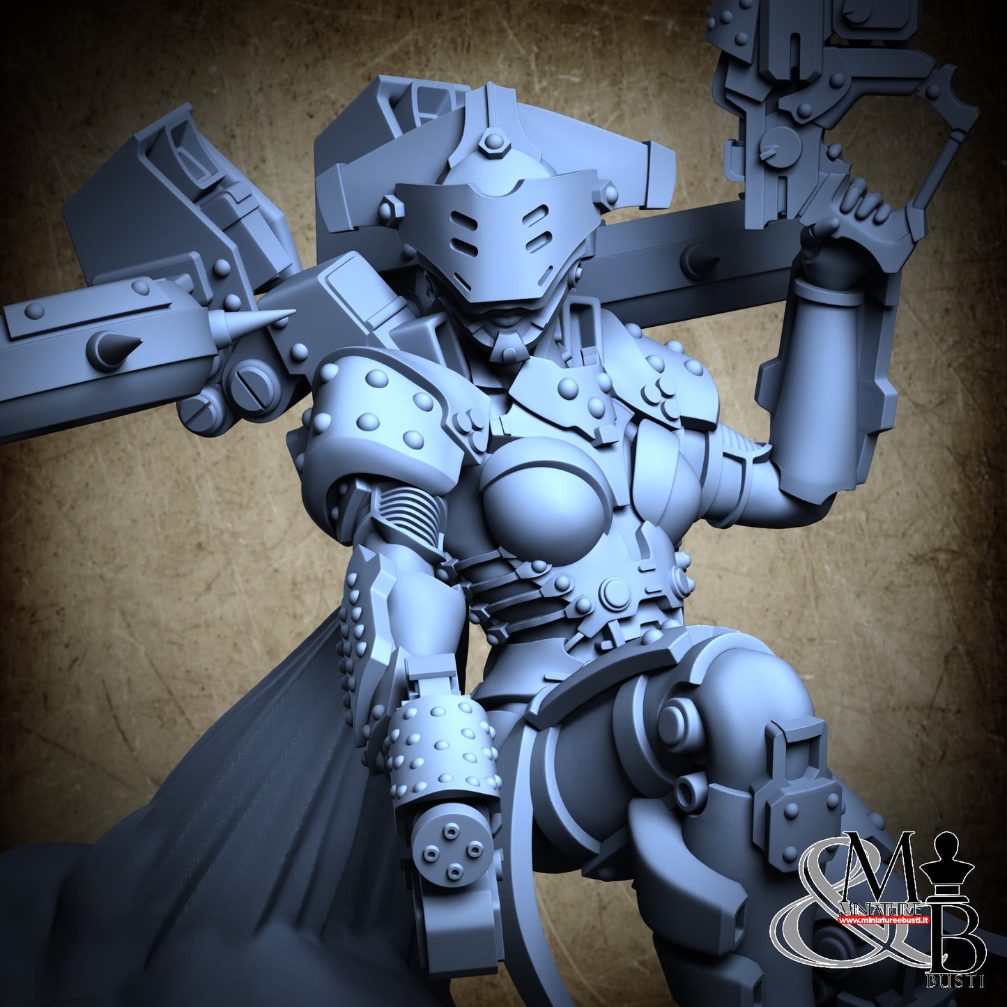 Arderite Valkyries - Gun Diorama Base