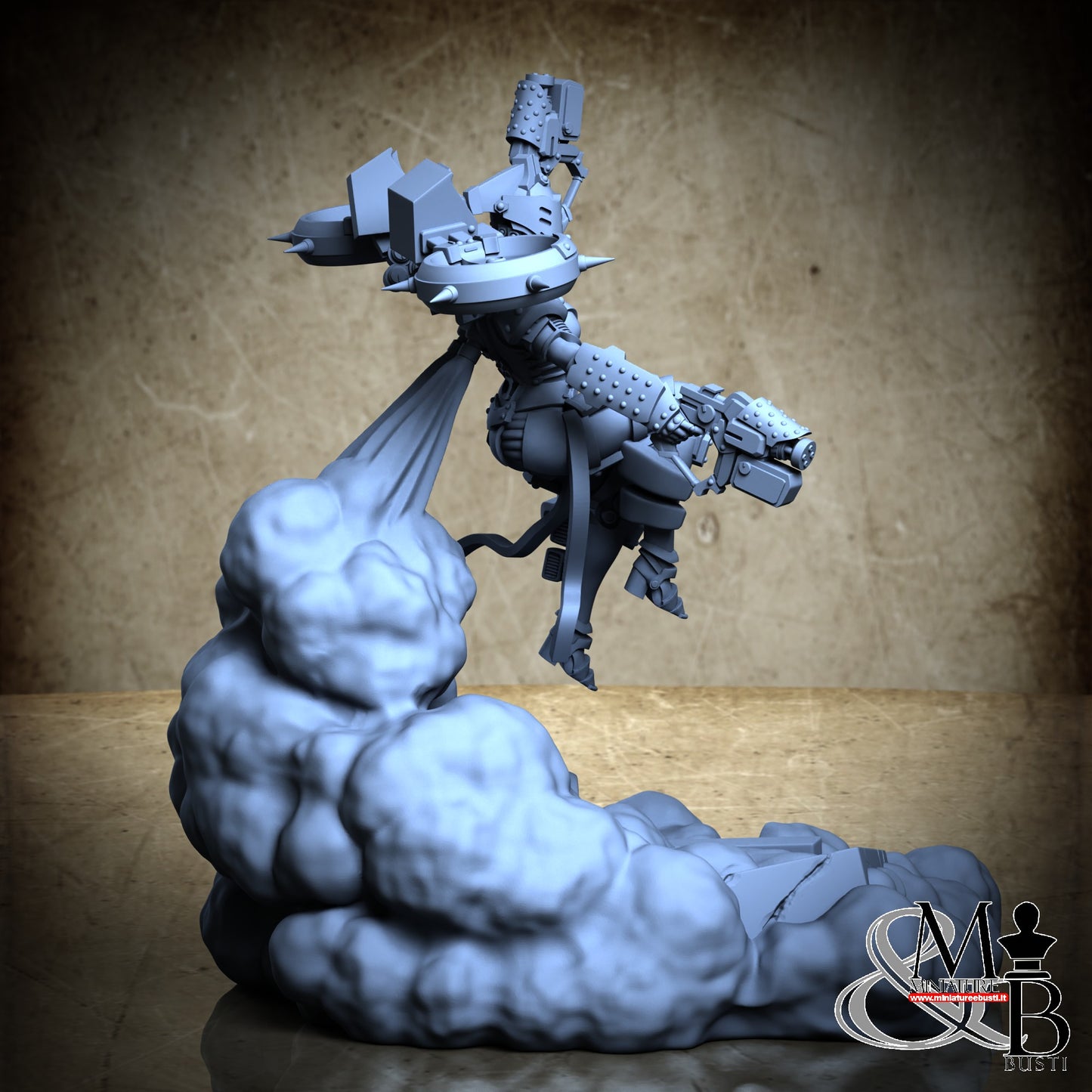 Arderite Valkyries - Gun Diorama Base