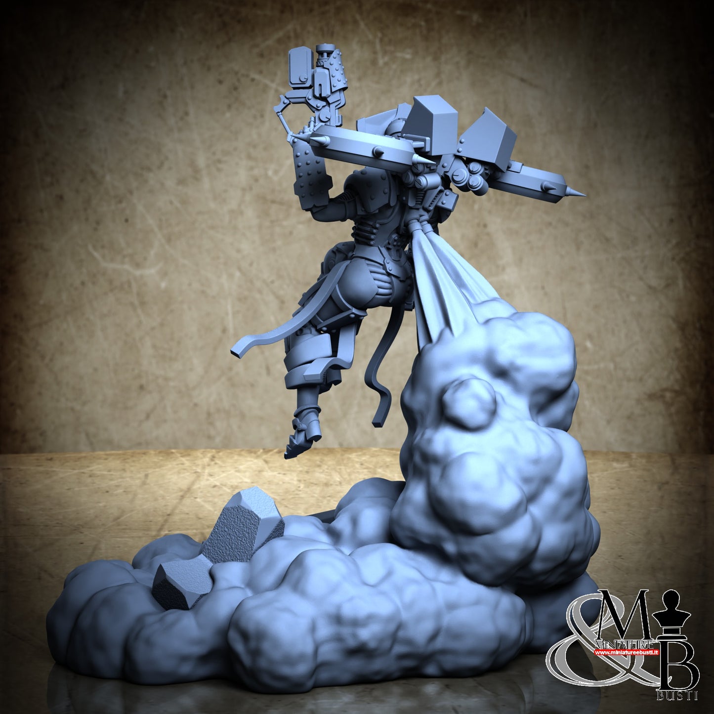 Arderite Valkyries - Gun Diorama Base