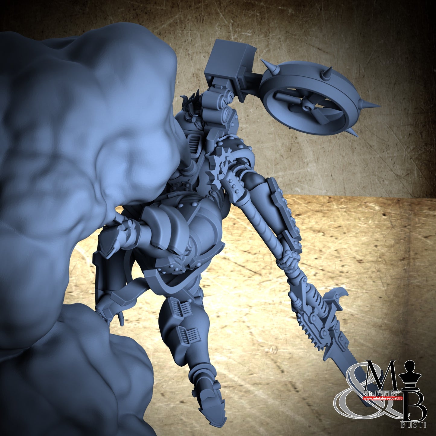 Arderite Valkyries - Halberd Diorama Base