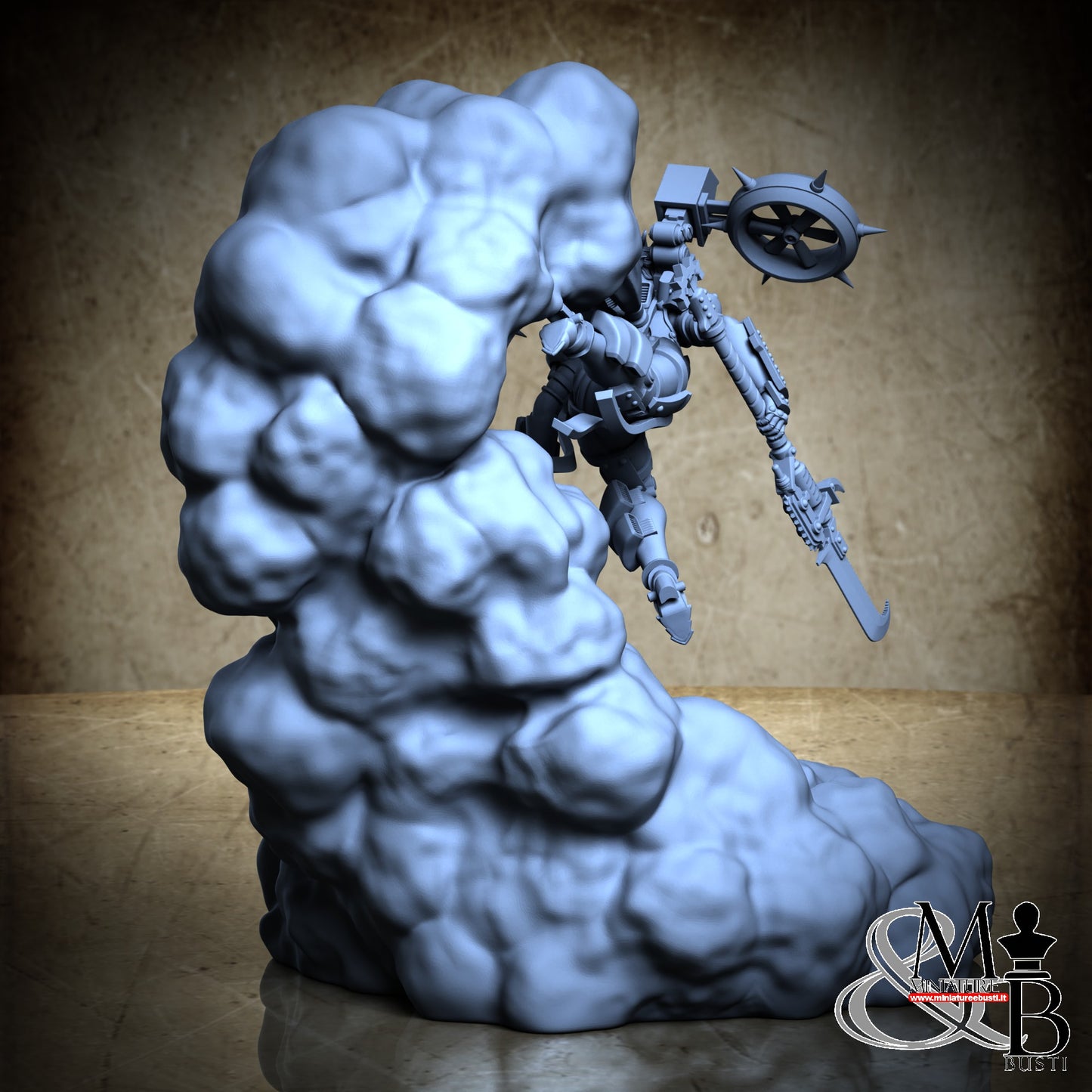 Arderite Valkyries - Halberd Diorama Base