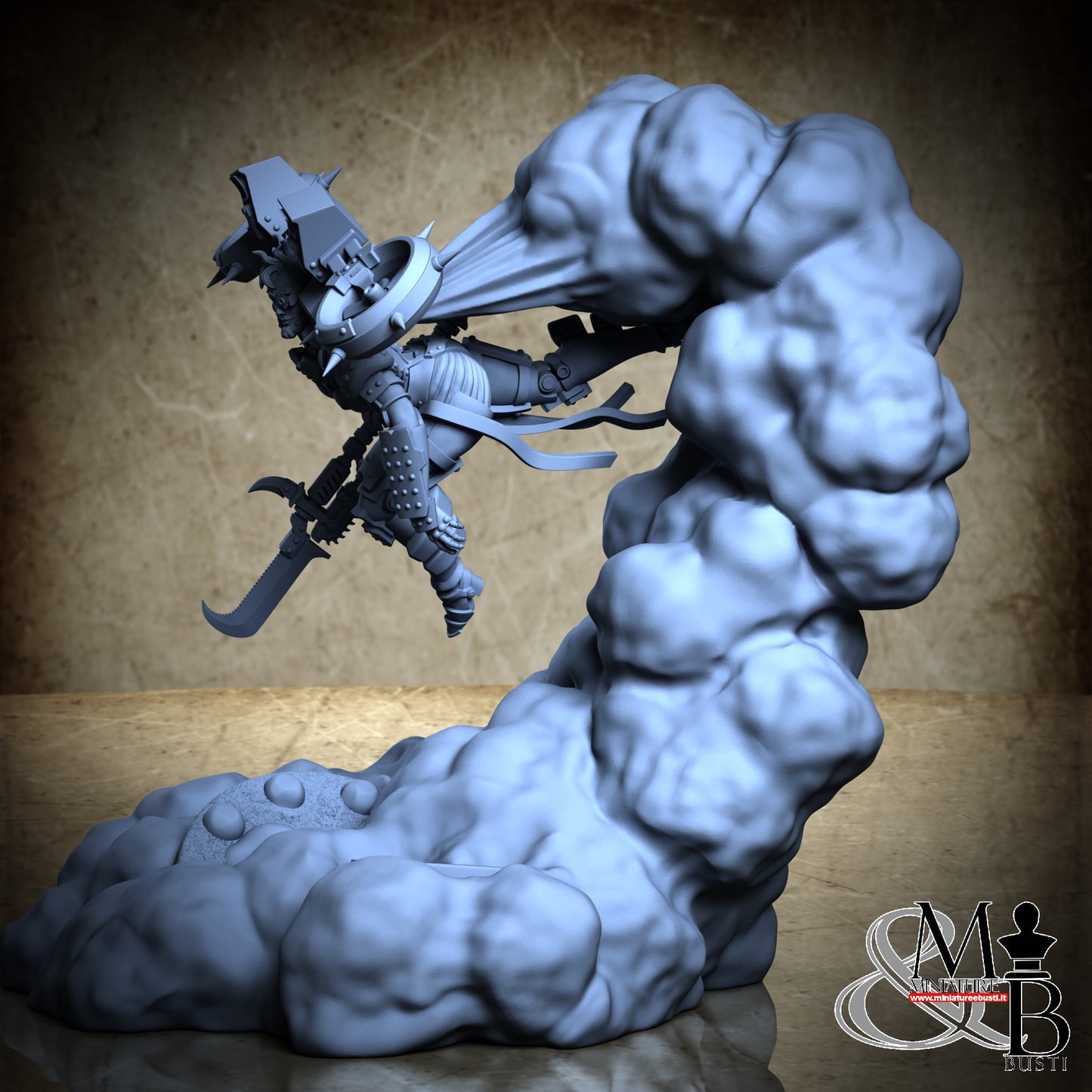 Arderite Valkyries - Halberd Diorama Base