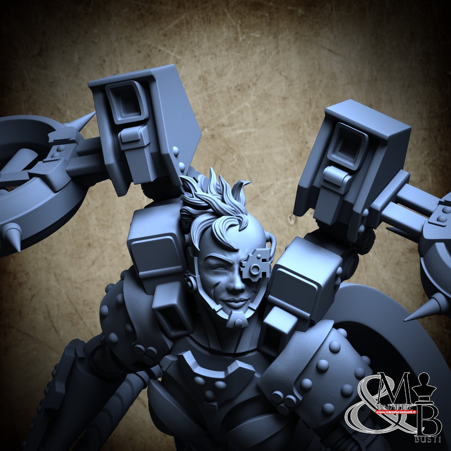 Arderite Valkyries - Halberd Simple Base