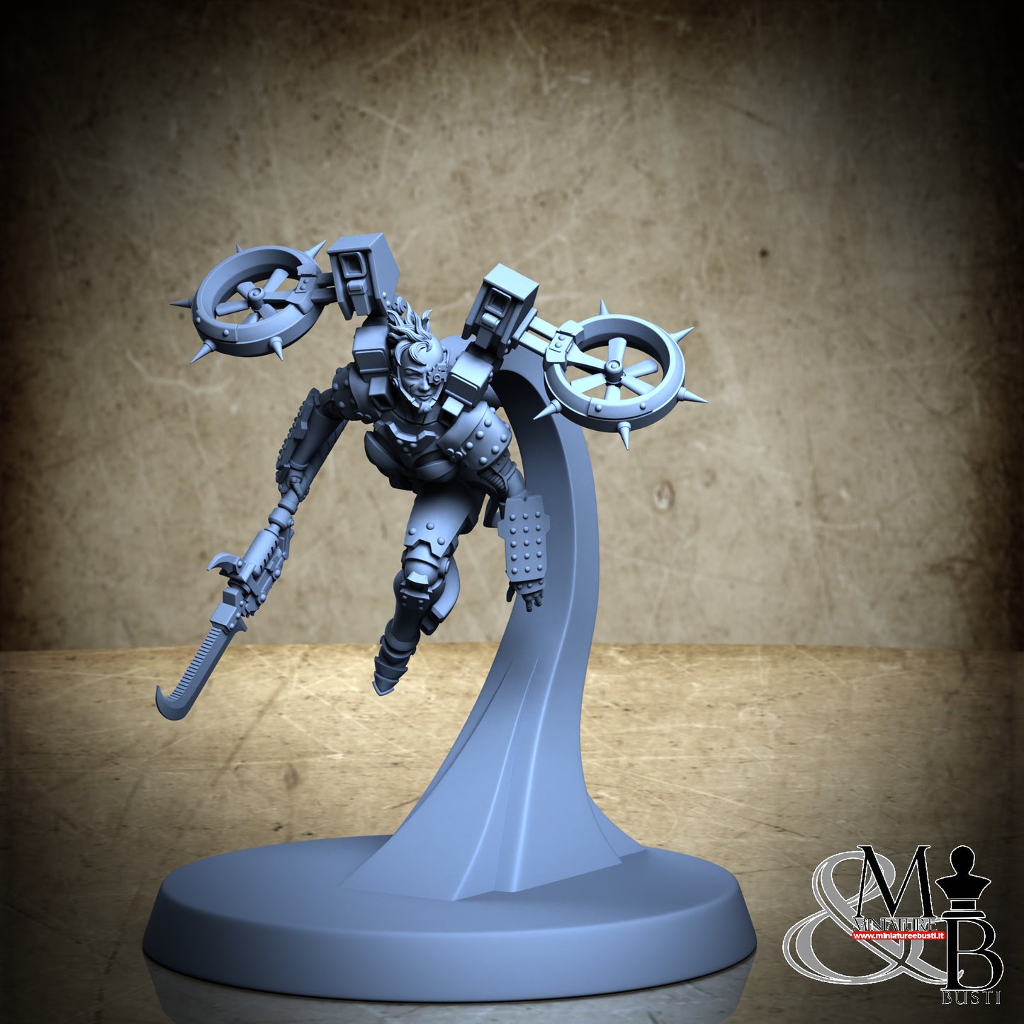 Arderite Valkyries - Halberd Simple Base
