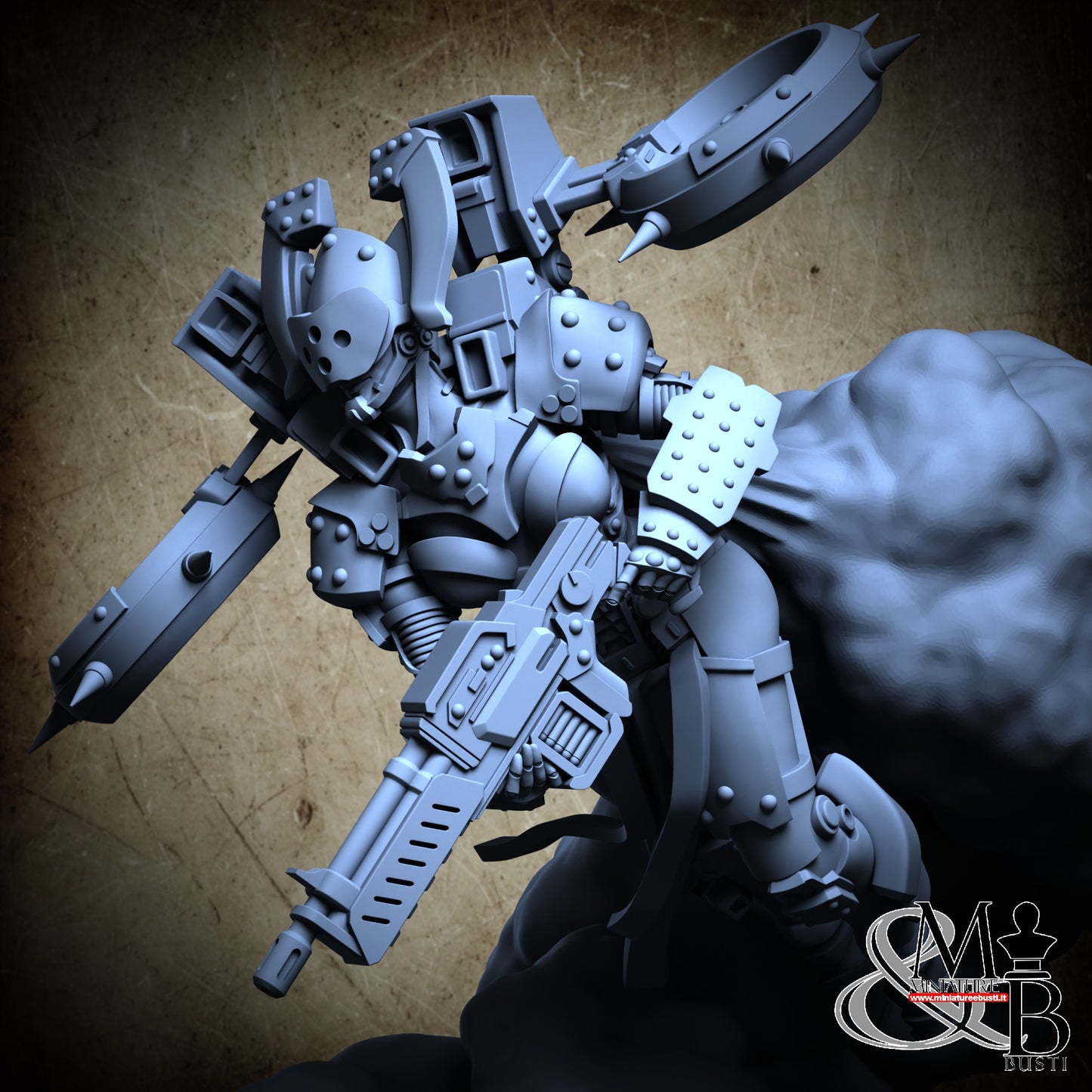 Arderite Valkyries - Rifle Diorama Base