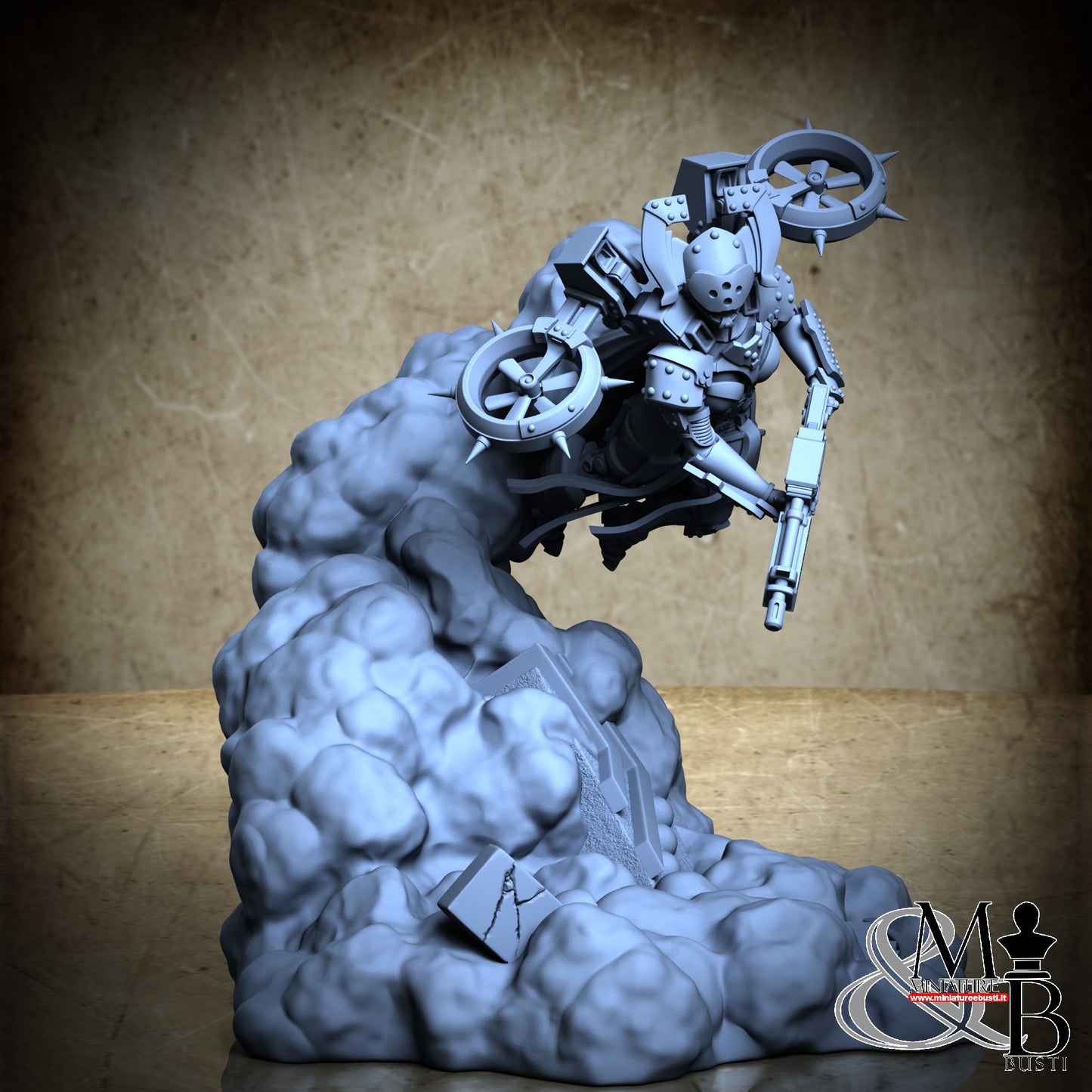 Arderite Valkyries - Rifle Diorama Base