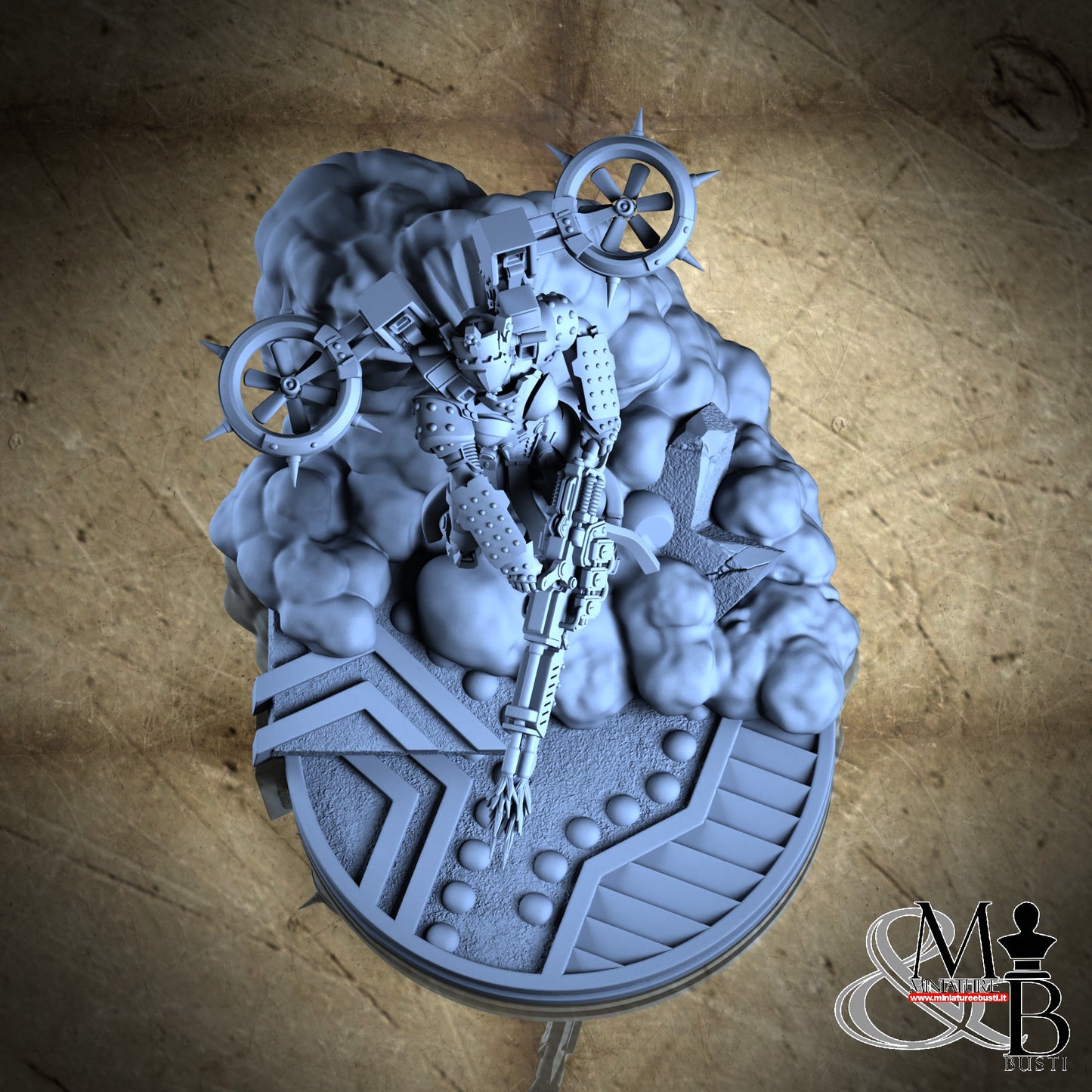 Arderite Valkyries - Shotgun Diorama Base