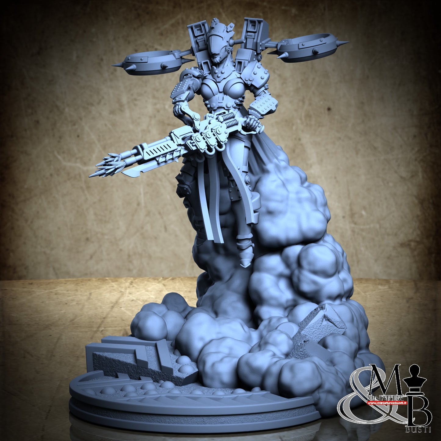 Arderite Valkyries - Shotgun Diorama Base