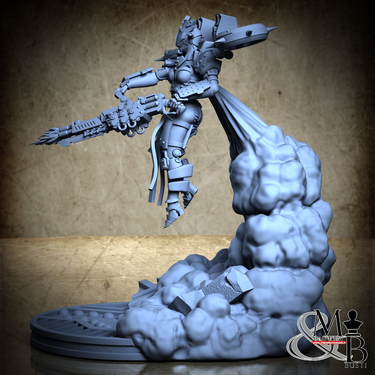 Arderite Valkyries - Shotgun Diorama Base