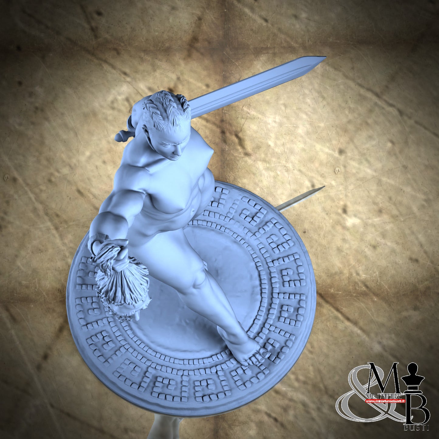 Vitruvia the gladiatrix - NSFW No Helmet and Cutted Head