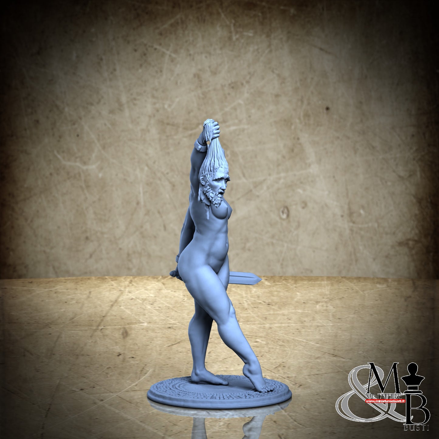 Vitruvia the gladiatrix - NSFW No Helmet and Cutted Head