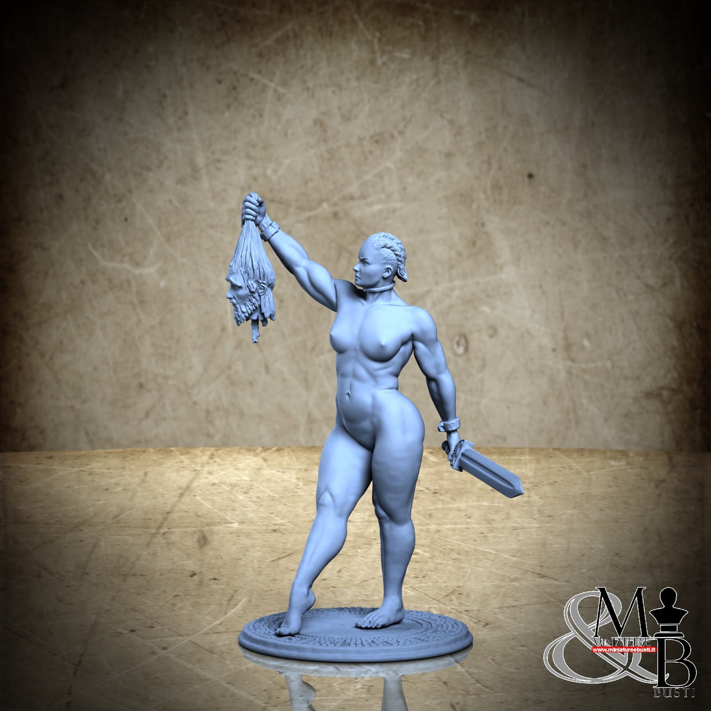 Vitruvia the gladiatrix - NSFW No Helmet and Cutted Head