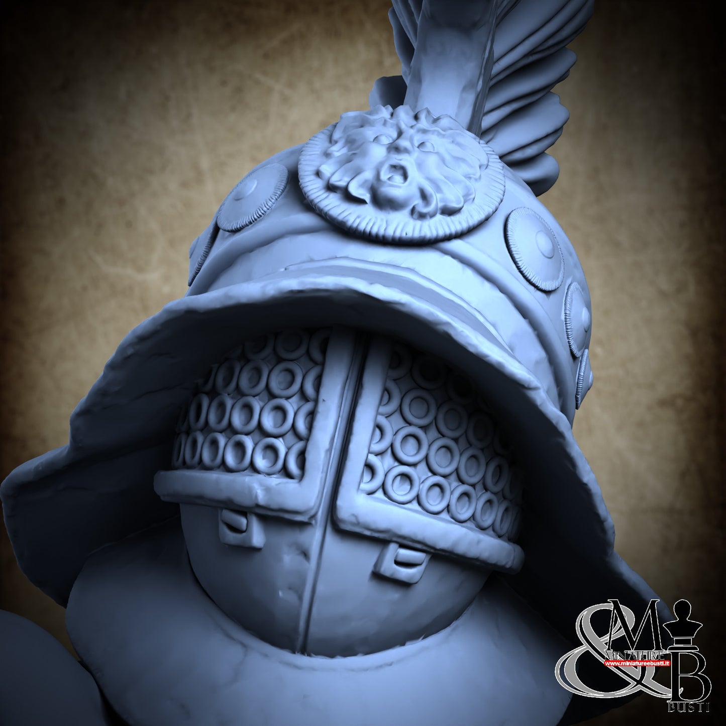 Vitruvia the gladiatrix - NSFW Helmet and Cutted Head