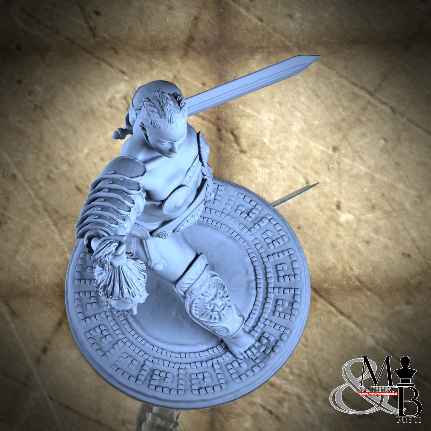 Vitruvia the gladiatrix - SFW No Helmet and Cutted Head