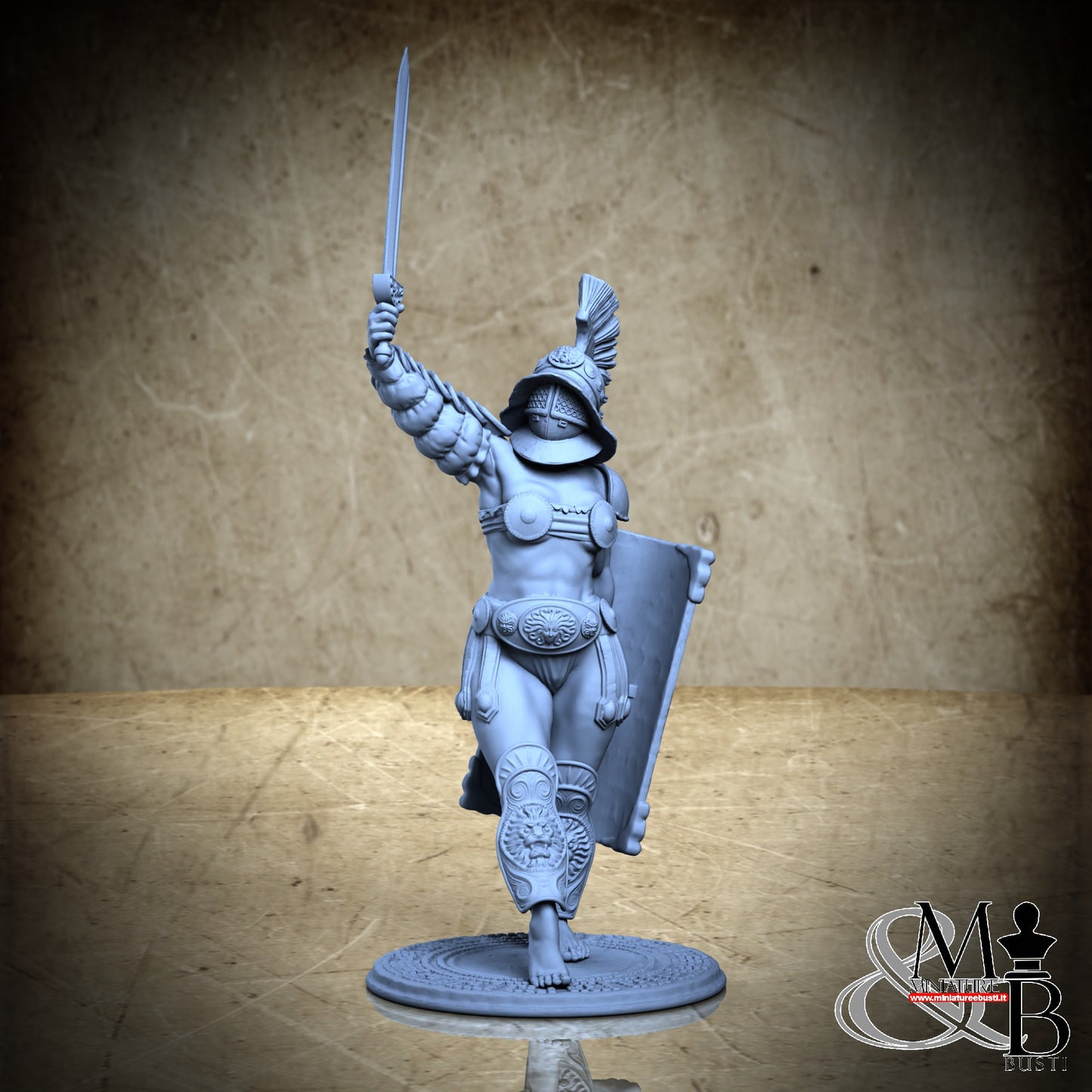 Vitruvia the gladiatrix - SFW Helmet