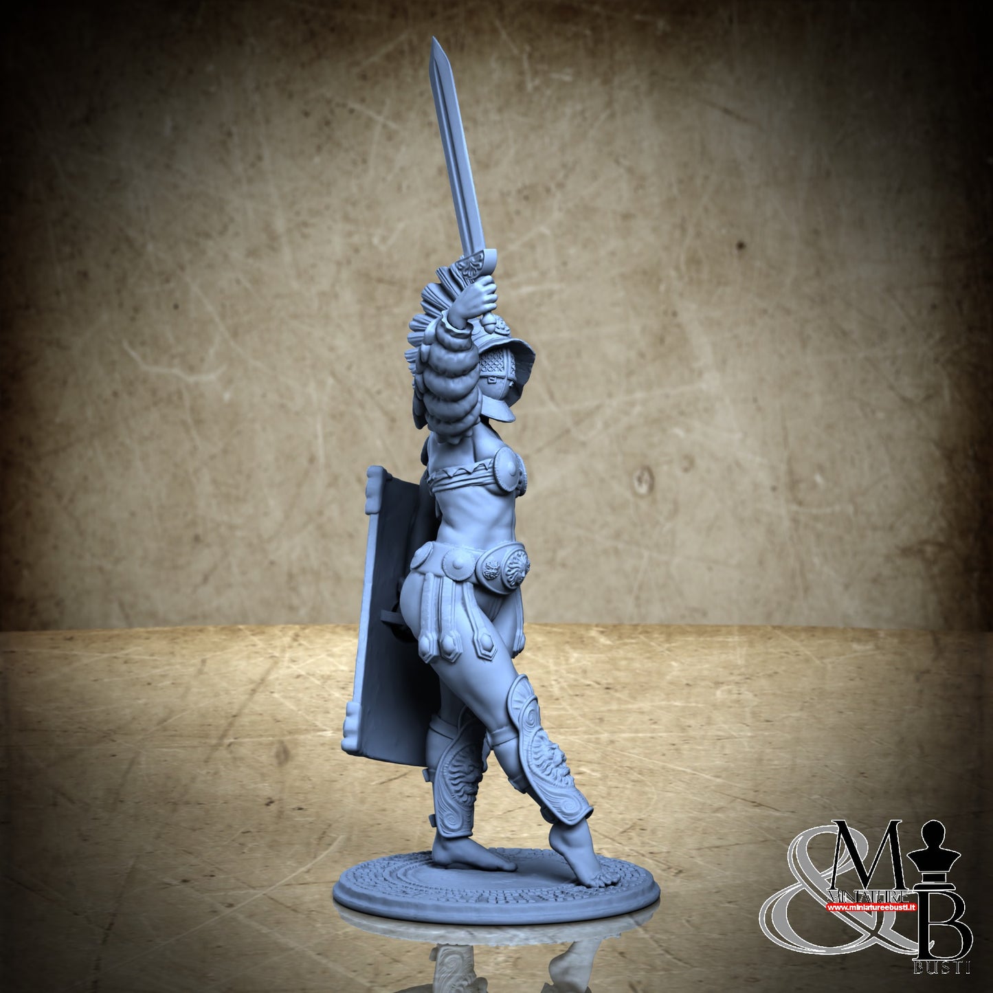 Vitruvia the gladiatrix - SFW Helmet