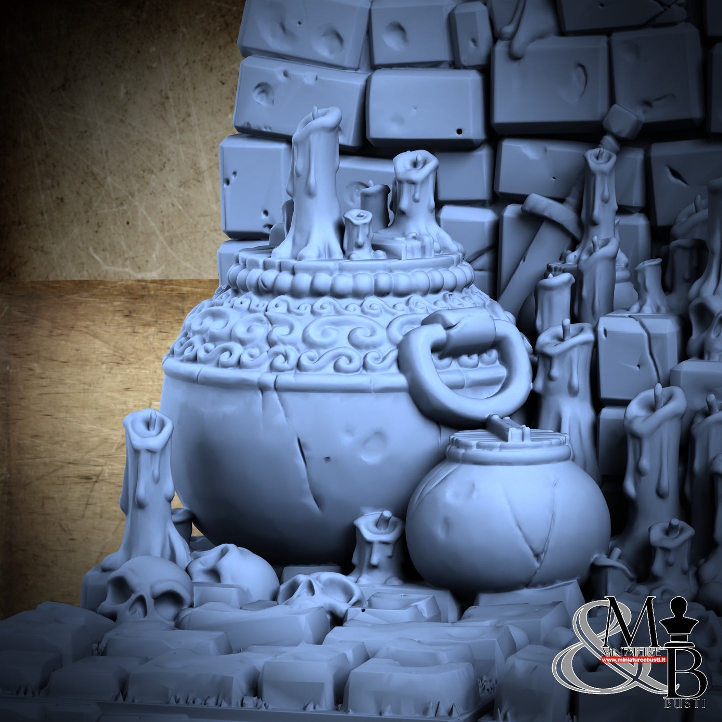 Death x Tiles - Dungeon Set - Wall Altar