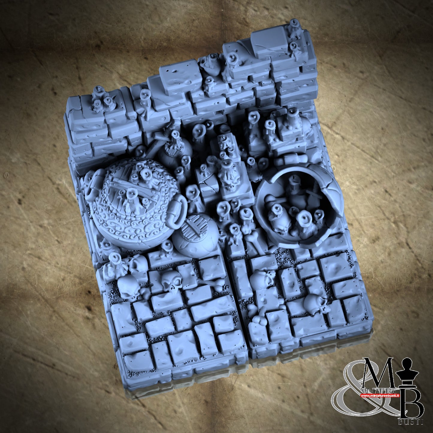 Death x Tiles - Dungeon Set - Wall Altar