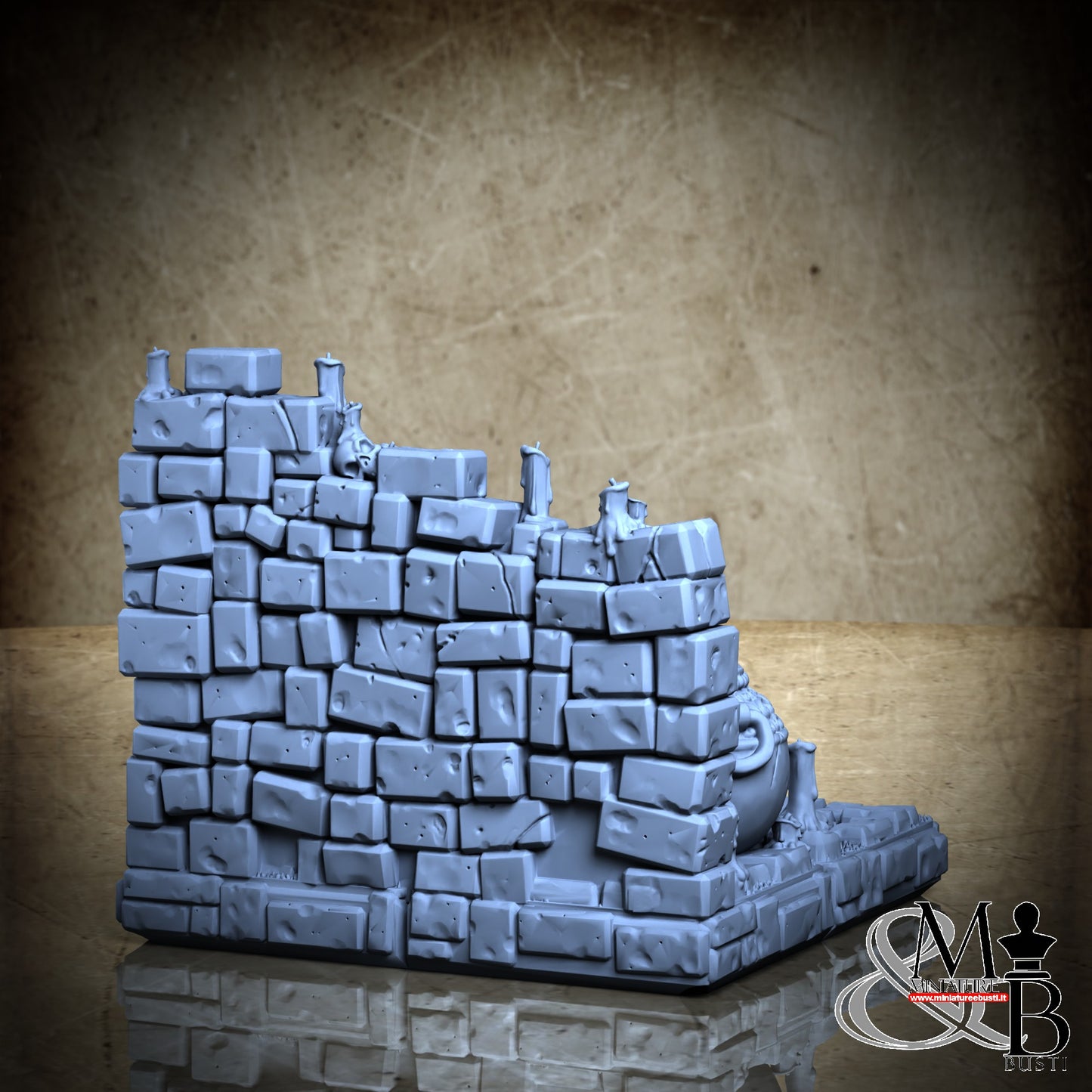 Death x Tiles - Dungeon Set - Wall Altar