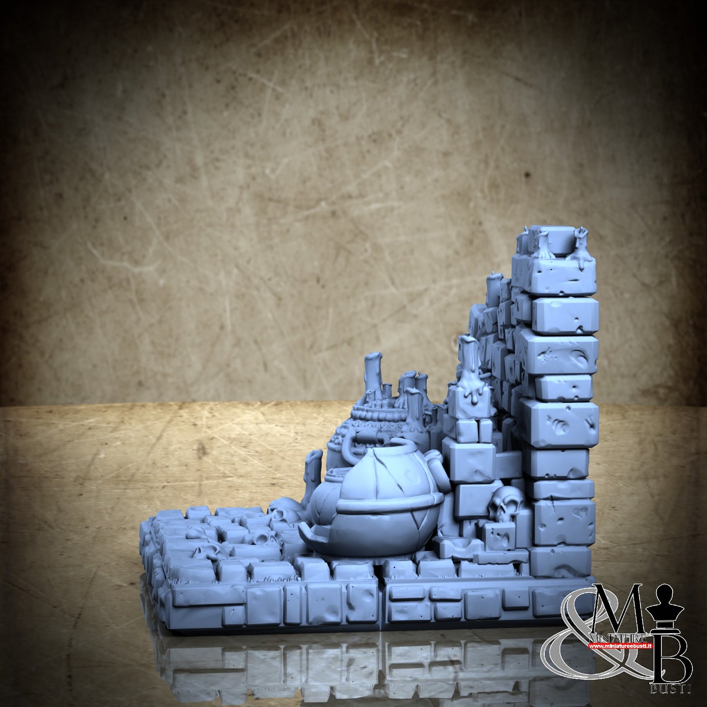 Death x Tiles - Dungeon Set - Wall Altar