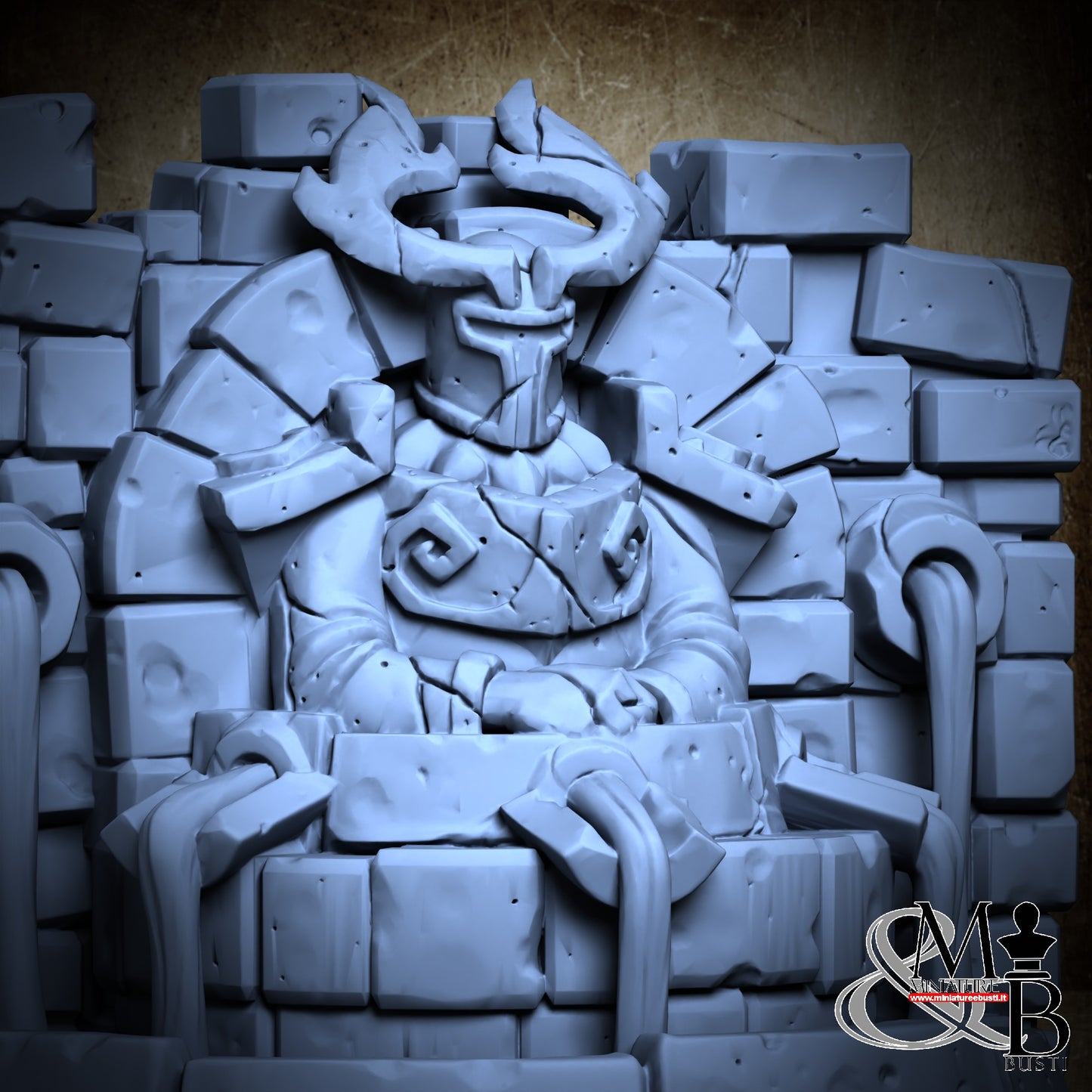 Death x Tiles - Dungeon Set - Wall Fountain