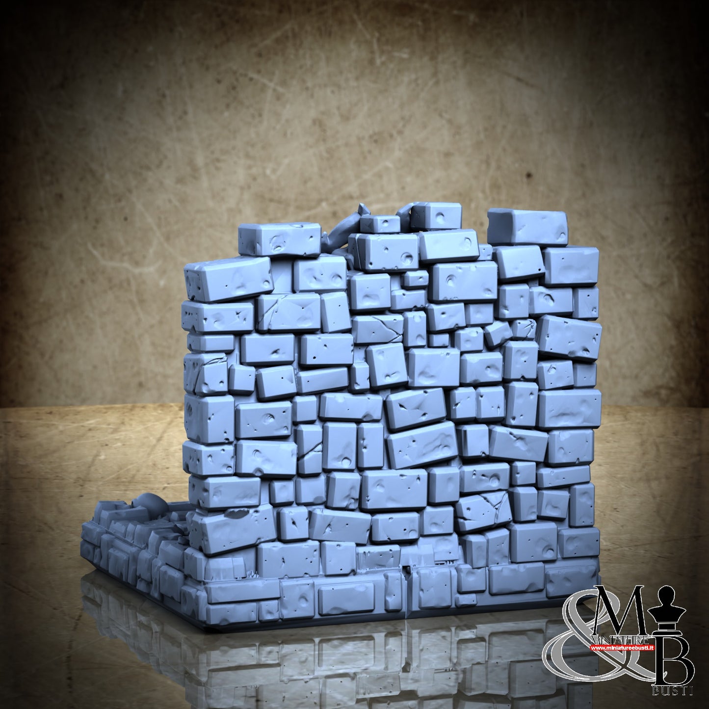 Death x Tiles - Dungeon Set - Wall Fountain