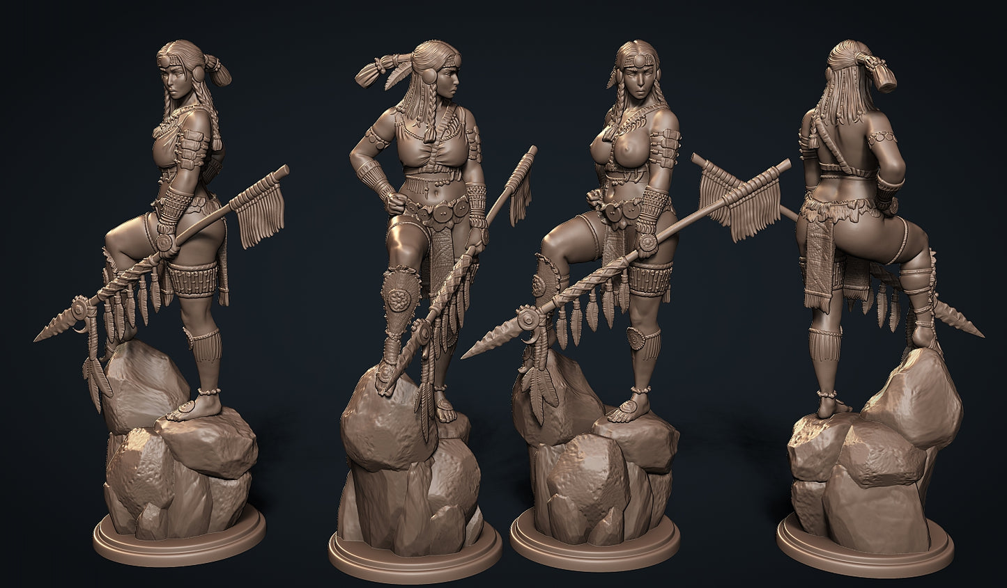 Yona the bison huntress - Standard