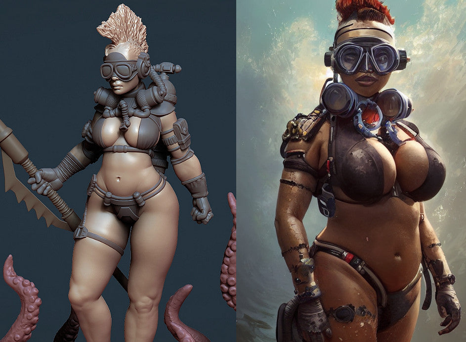 The Kraken Huntress