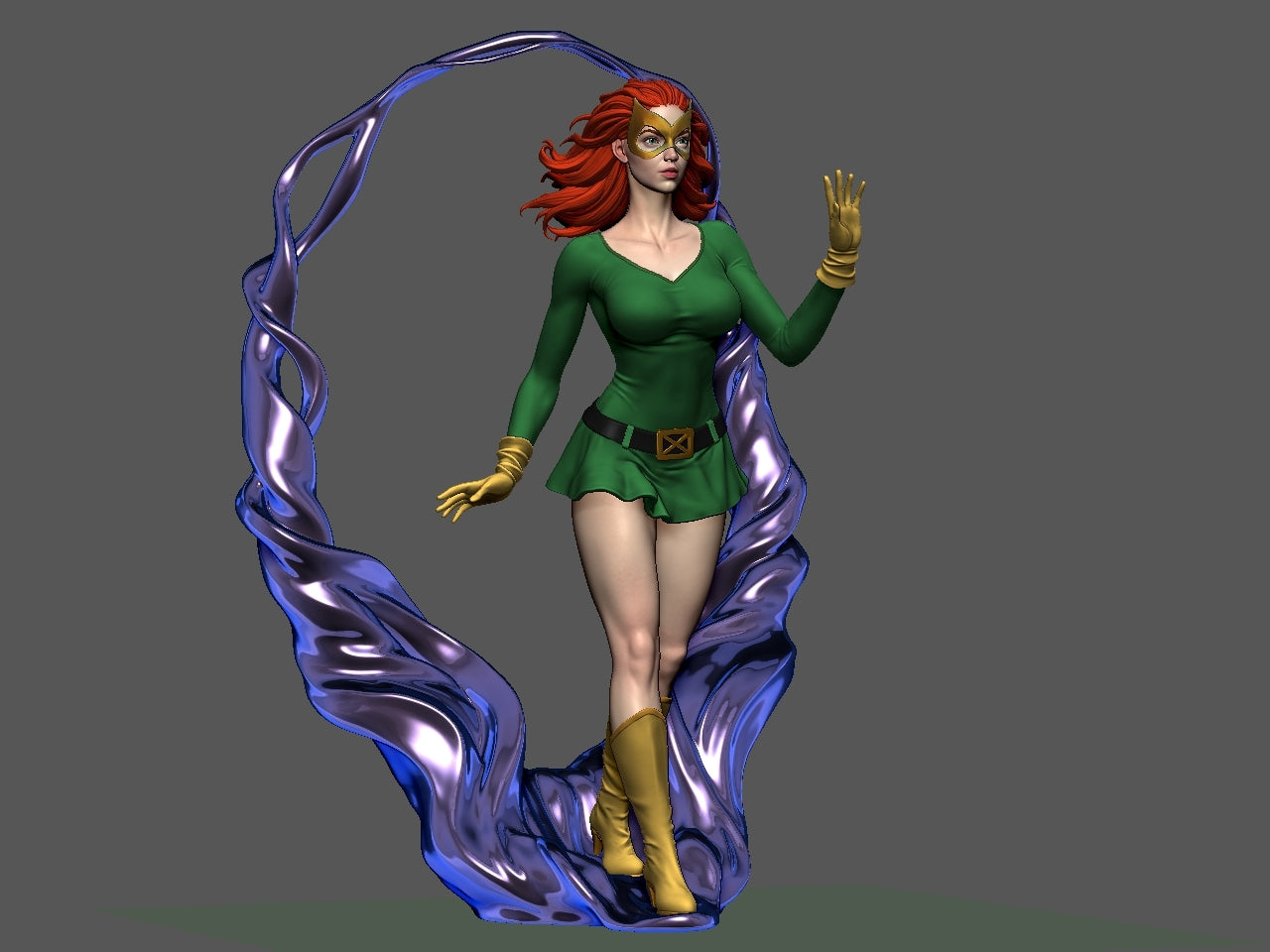 Super Heroin with powers - SFW