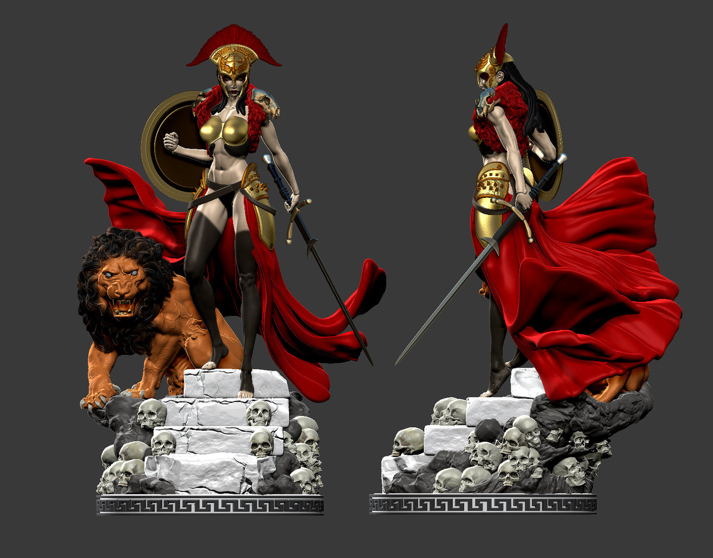 Lady Ares - SFW