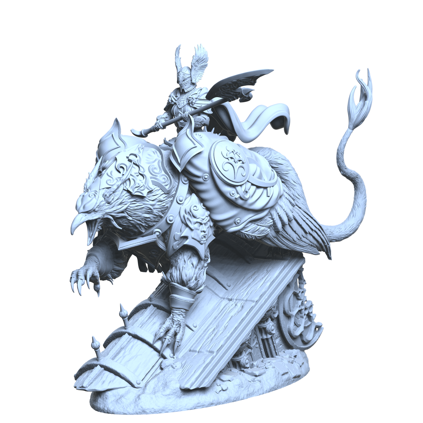 Astral Gryphon Riders - Posa 1