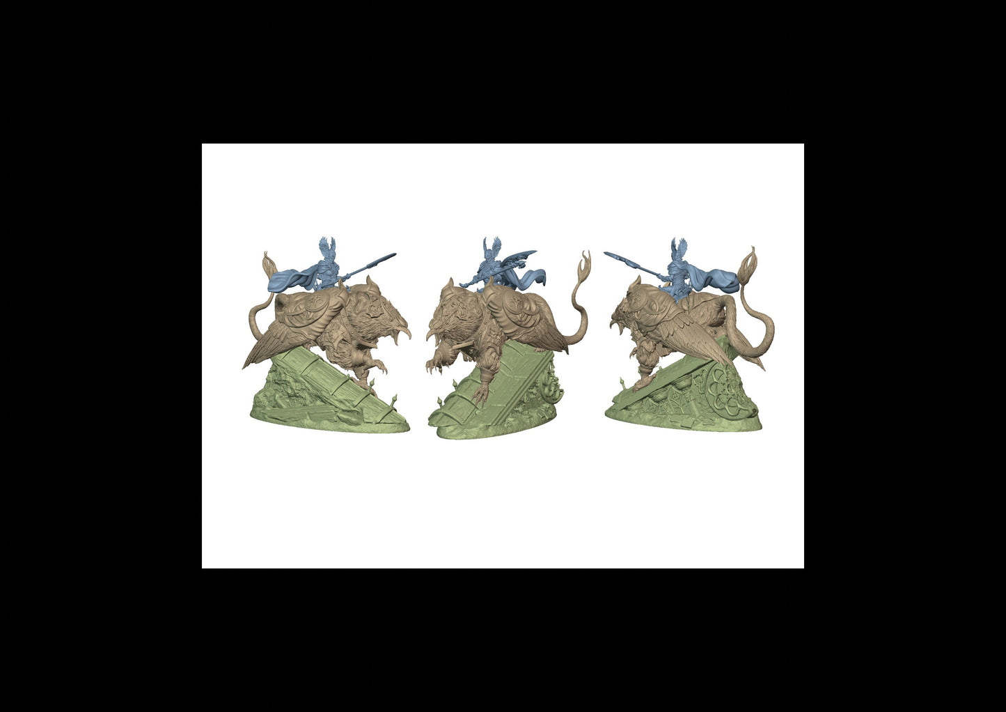 Astral Gryphon Riders - Posa 1