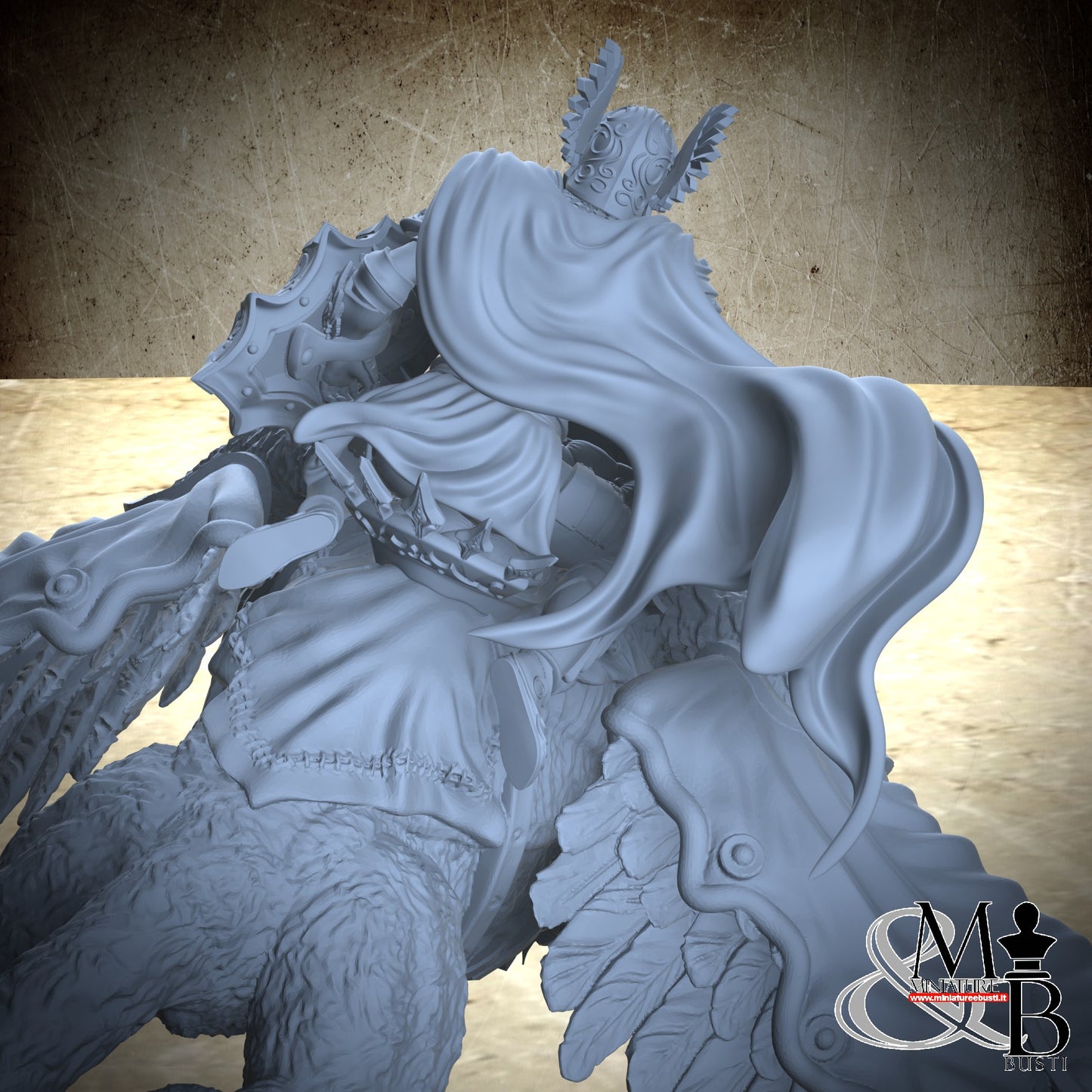 Astral Gryphon Riders - Pose 4