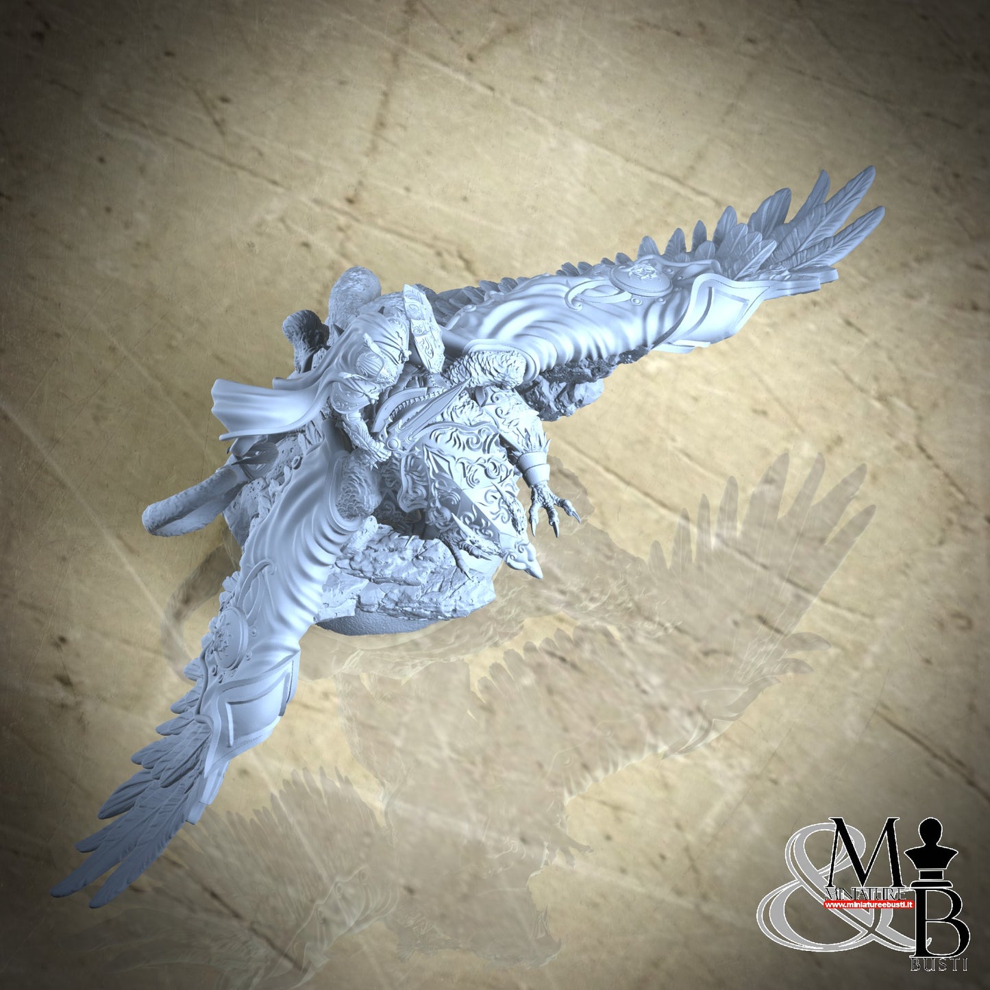 Astral Gryphon Riders - Pose 4