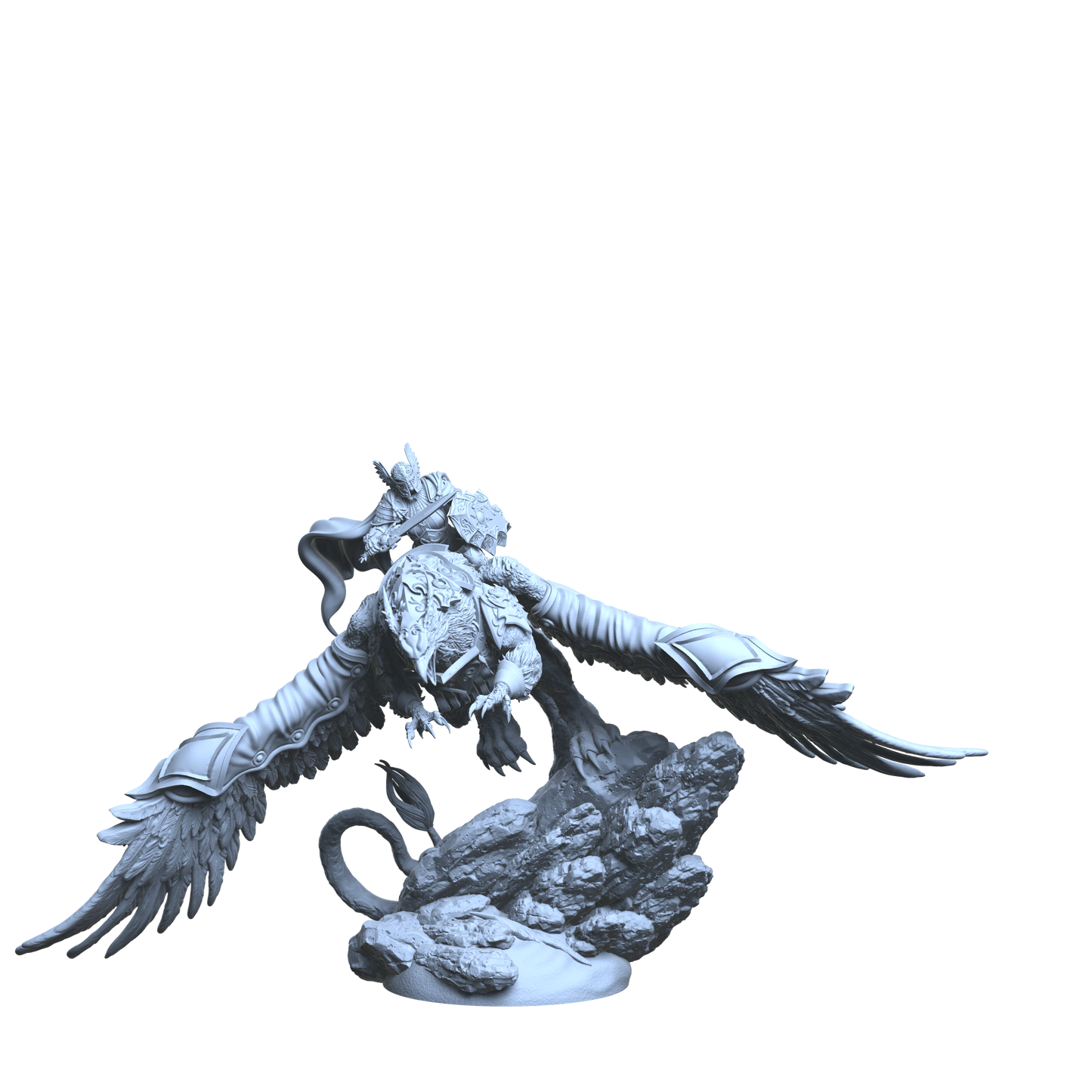 Astral Gryphon Riders - Pose 4