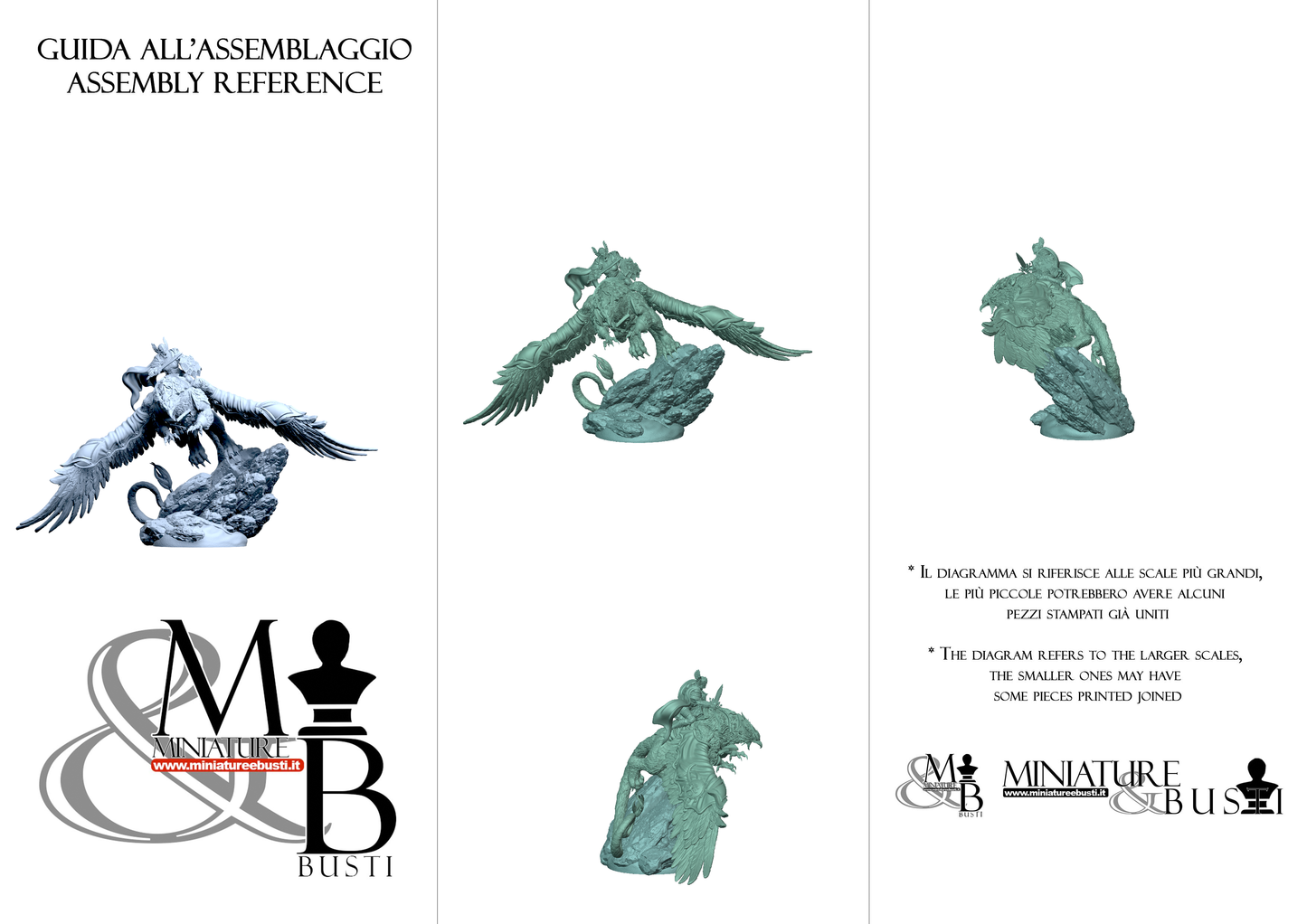 Astral Gryphon Riders - Pose 4