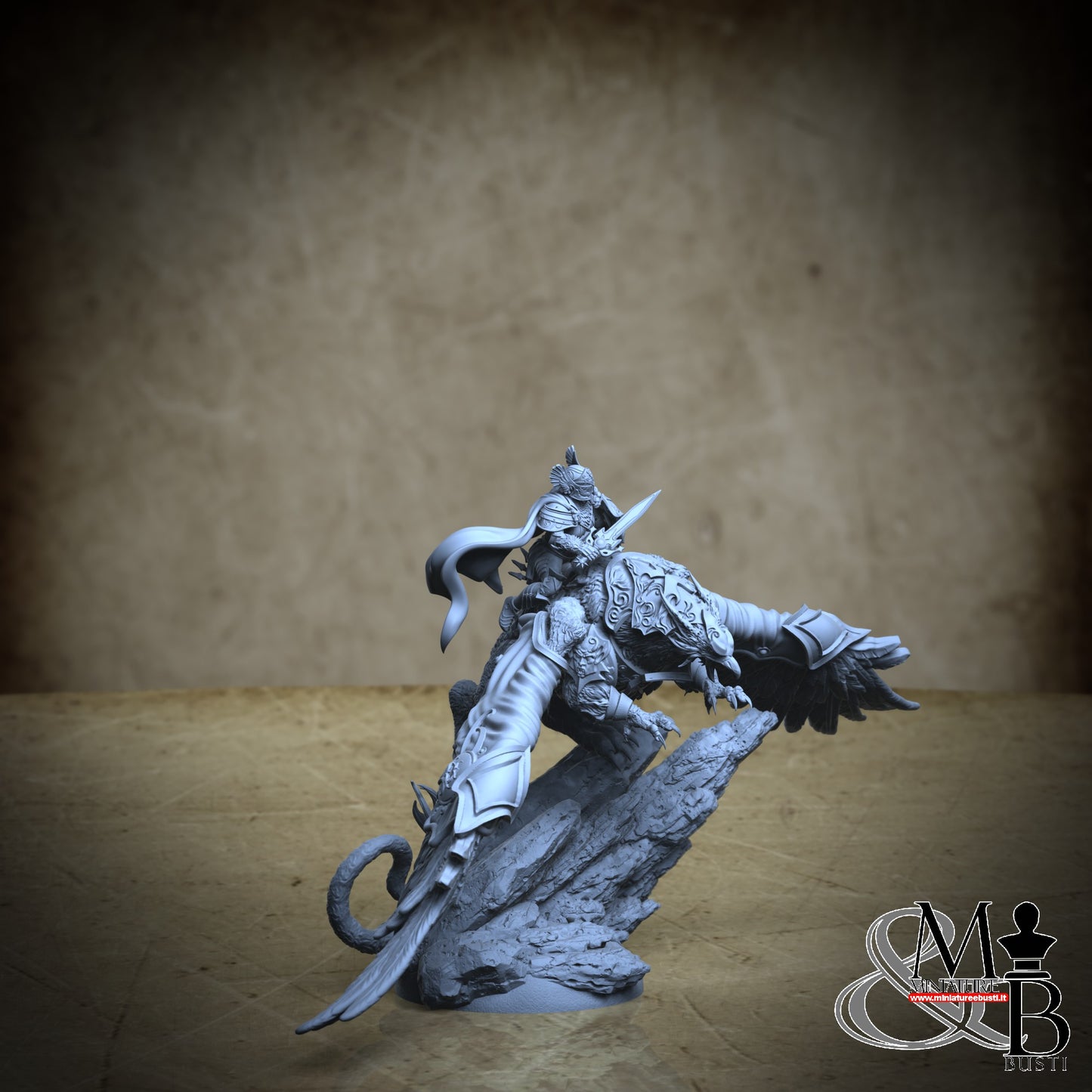 Astral Gryphon Riders - Pose 4