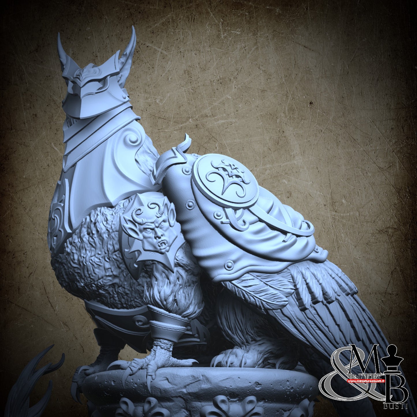 Astral Gryphon Riders - Pose 3