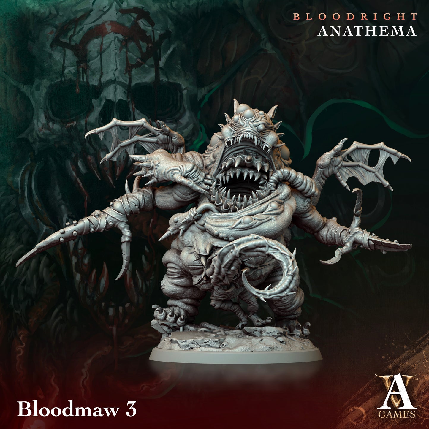 Bloodmaw - Pose 3 Standard Base