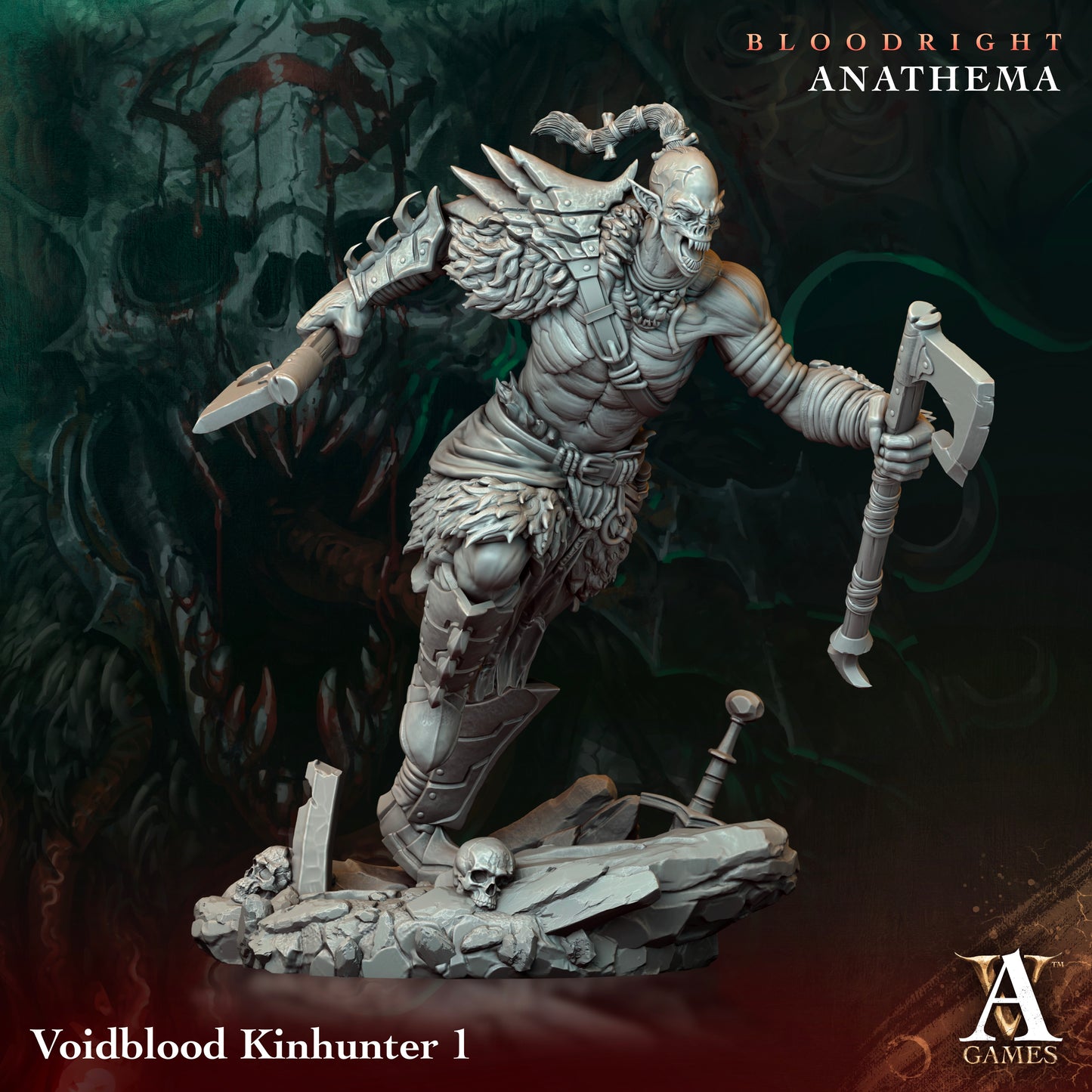 Voidblood Kinhunter - Pose 1 Scenic Base