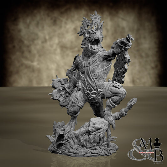 Ziskal's Blessed Claw - Pose 2 with Armor
