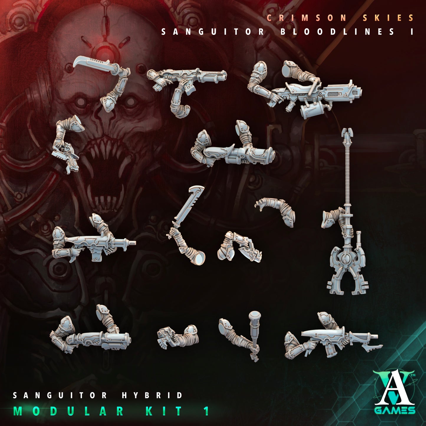 Sanguitor Hybrids - Pose 10