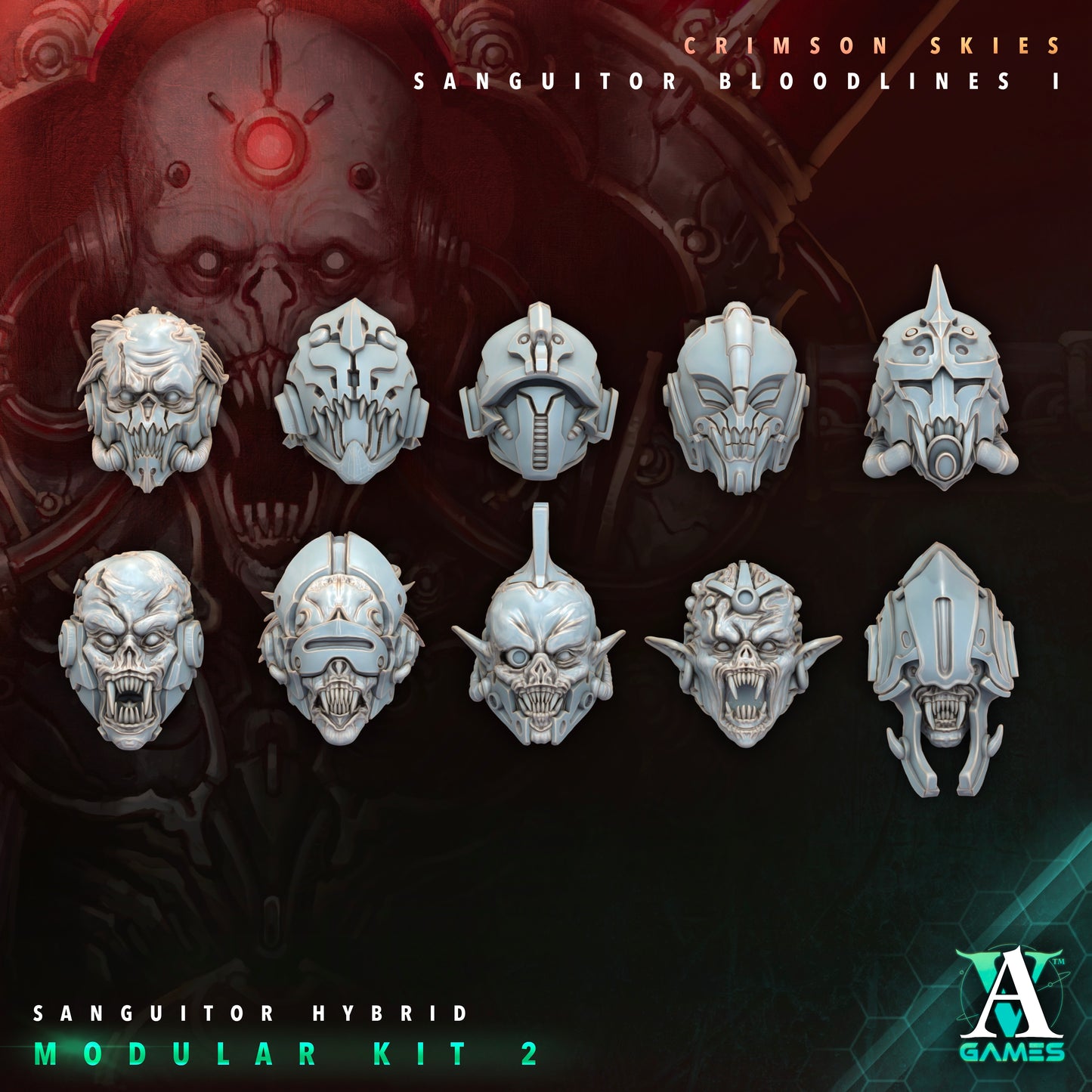 Sanguitor Hybrids - Pose 10
