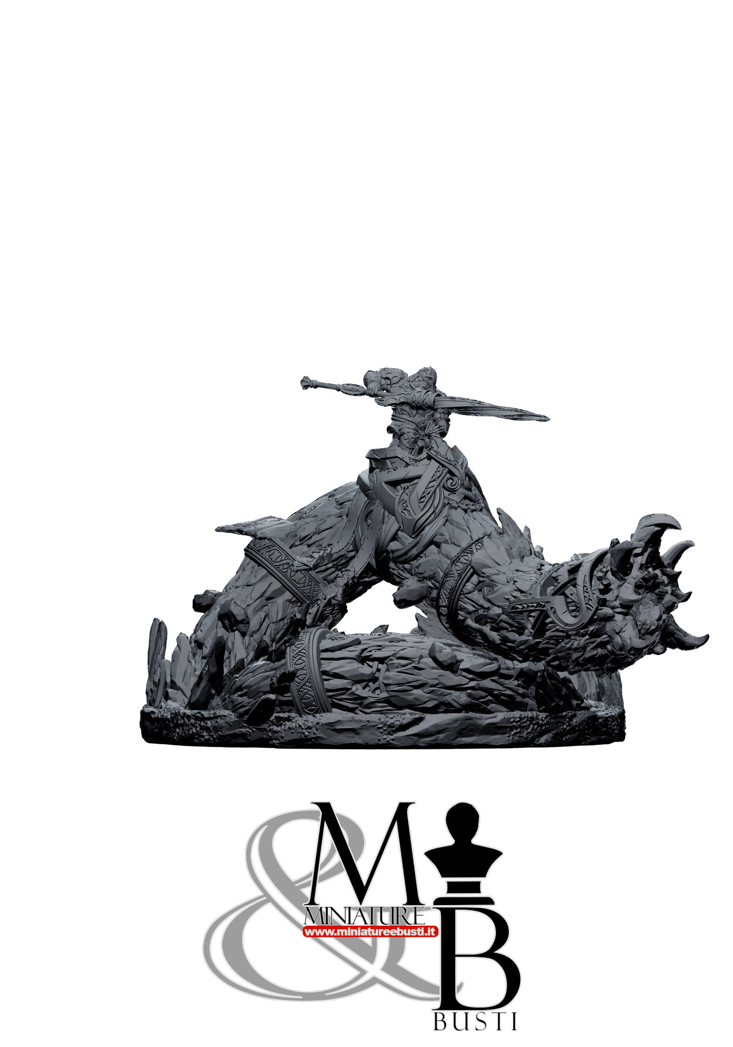 Wurm Riders - Variant 3 with rider
