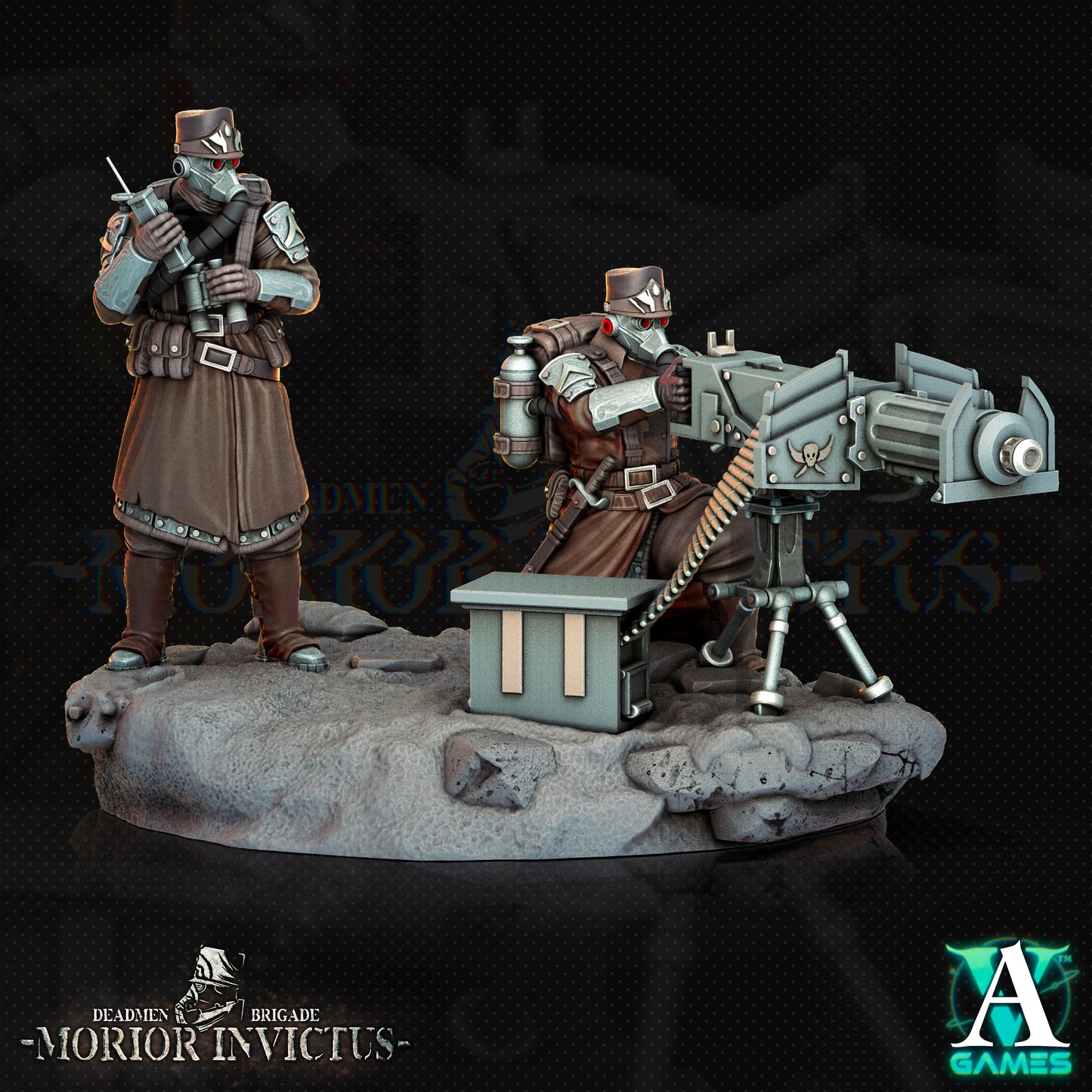 Morior Heavy Infantry - Heavy Machinegun Standup Spotter