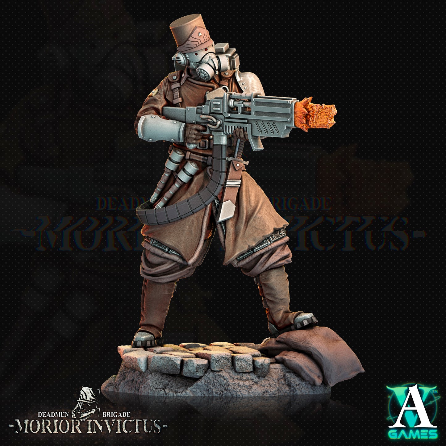 Morior Light Infantry - Plasma Shotgun Firing