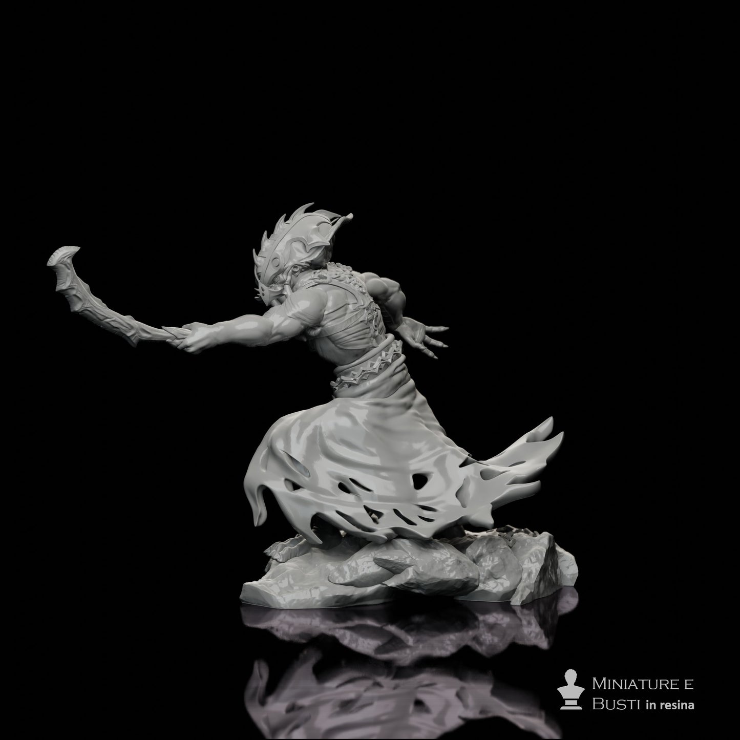 Deepspawn Pose 1 - With Armor