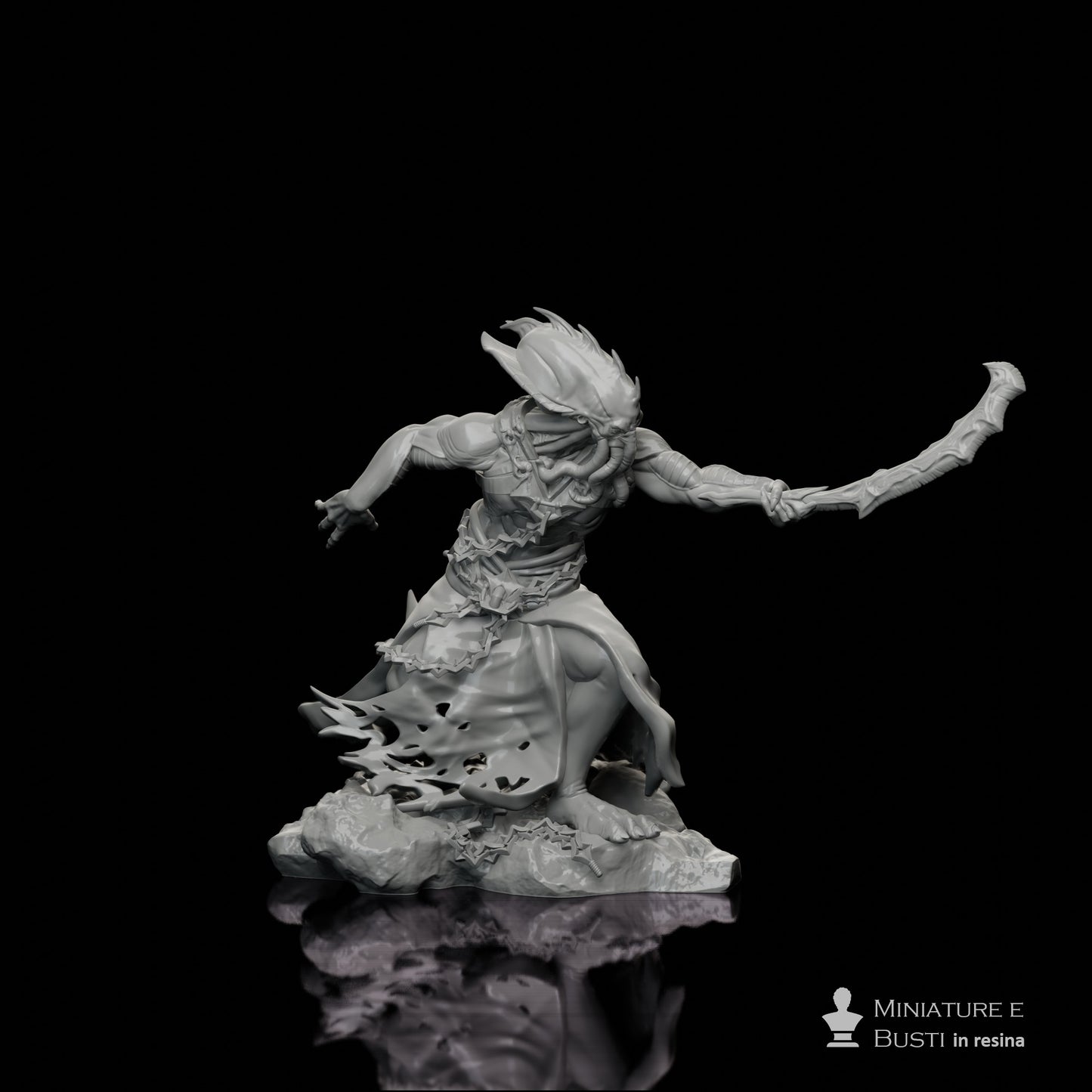 Deepspawn Pose 1 - Without Armor