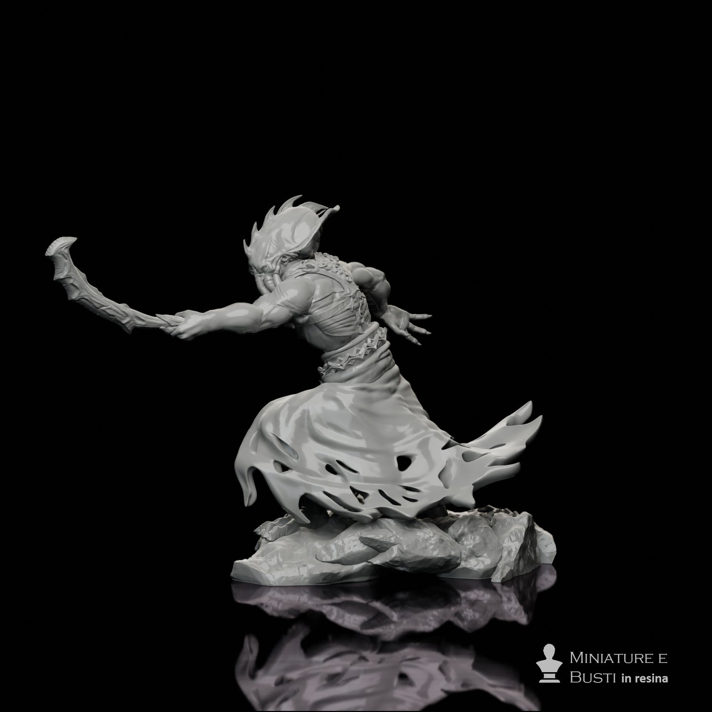 Deepspawn Pose 1 - Without Armor